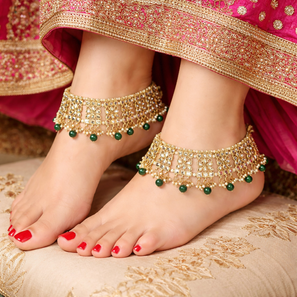 Jogi Green Payal/ Anklets
