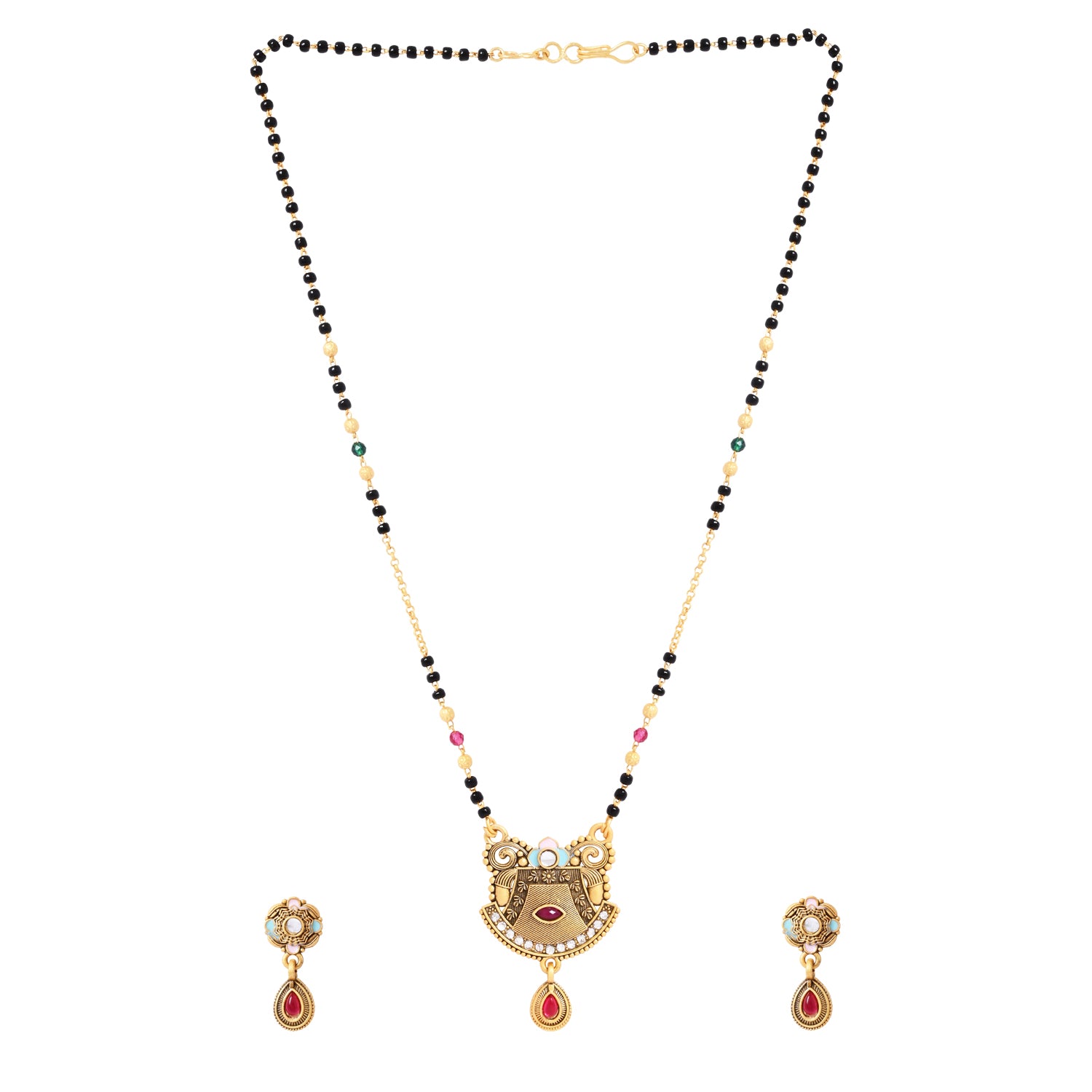 Dhruvika– Traditional Mangalsutra with Artistic Charm