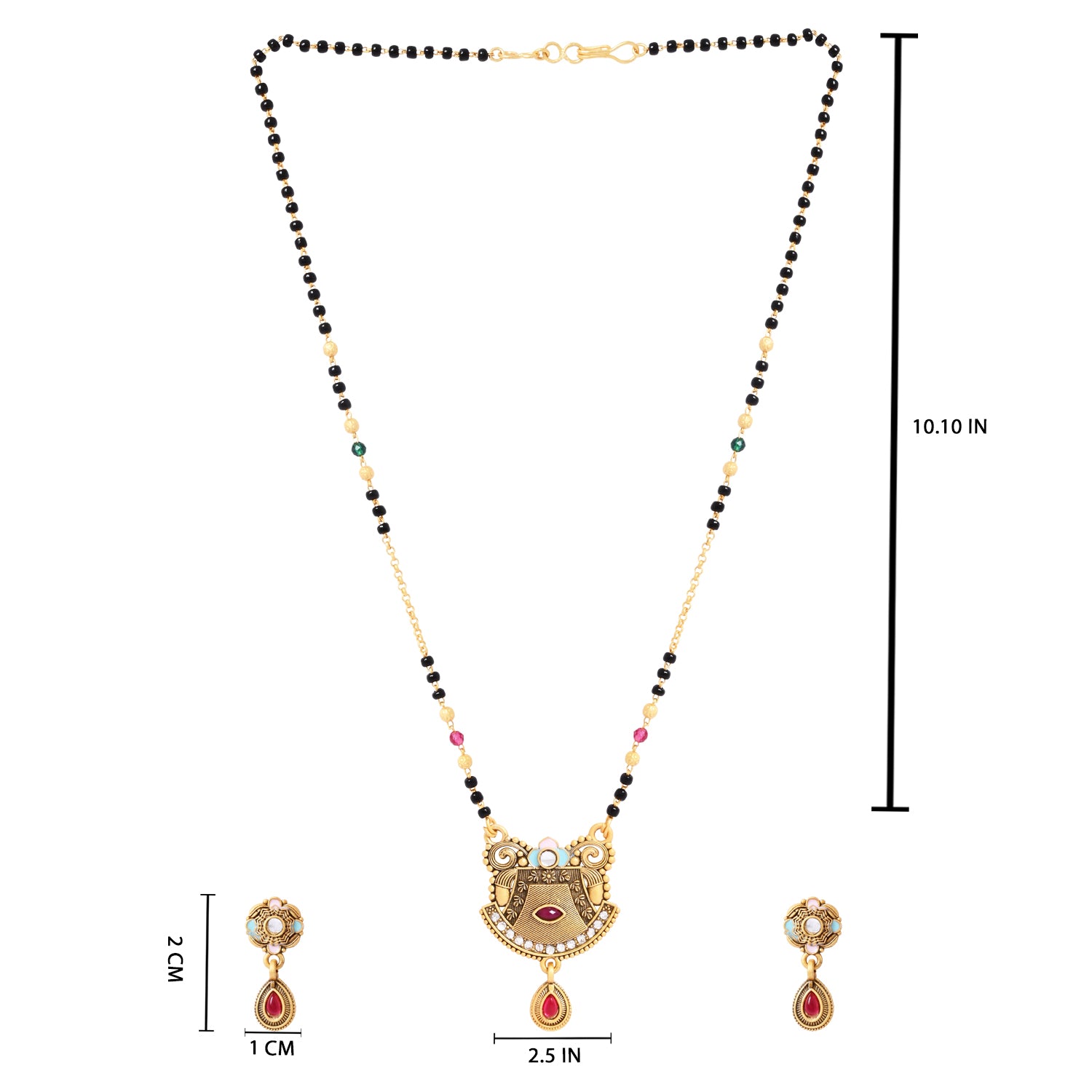 Dhruvika– Traditional Mangalsutra with Artistic Charm