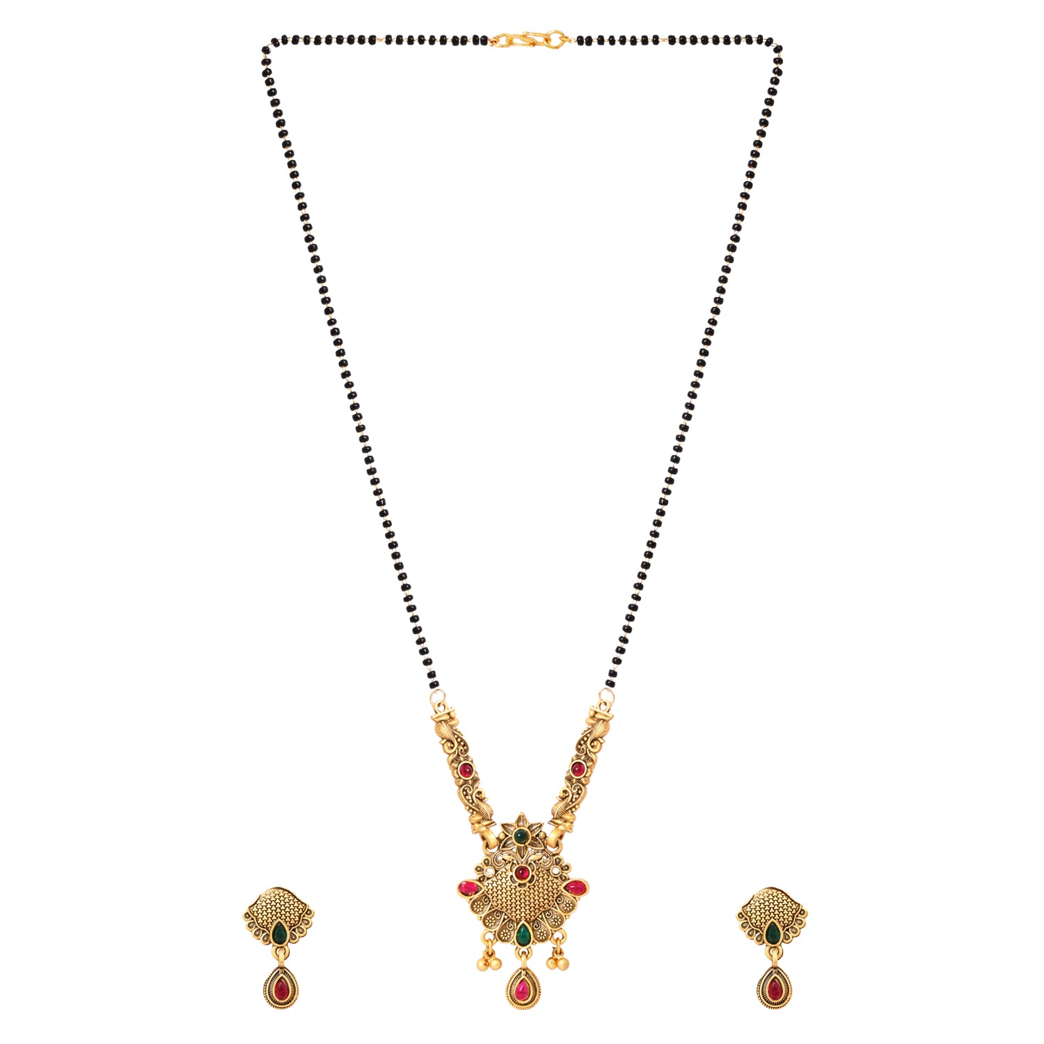 Ishvi – Temple Design Mangalsutra for a Timeless Look