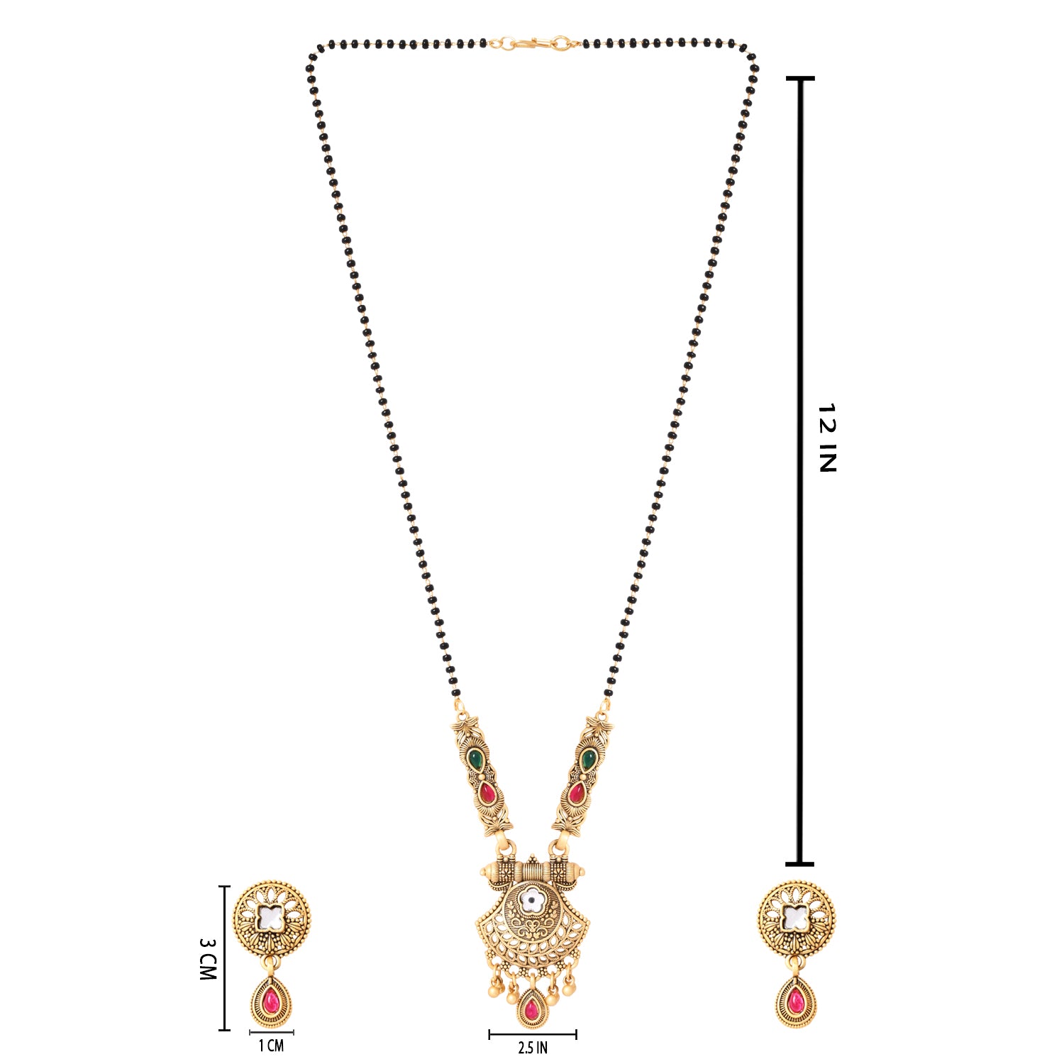Arohita – Classic Beaded Mangalsutra Piece