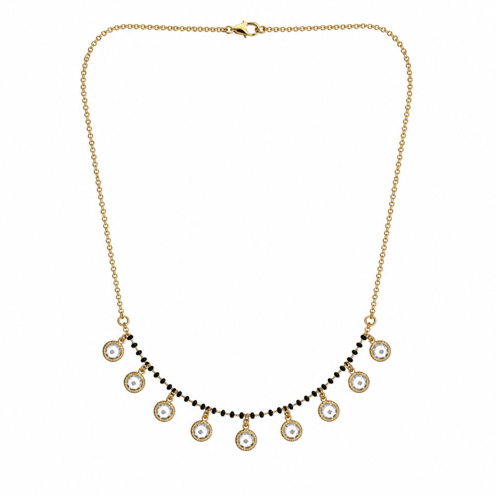Akhila- Mangalsutra Necklace with American Diamond Style Stones