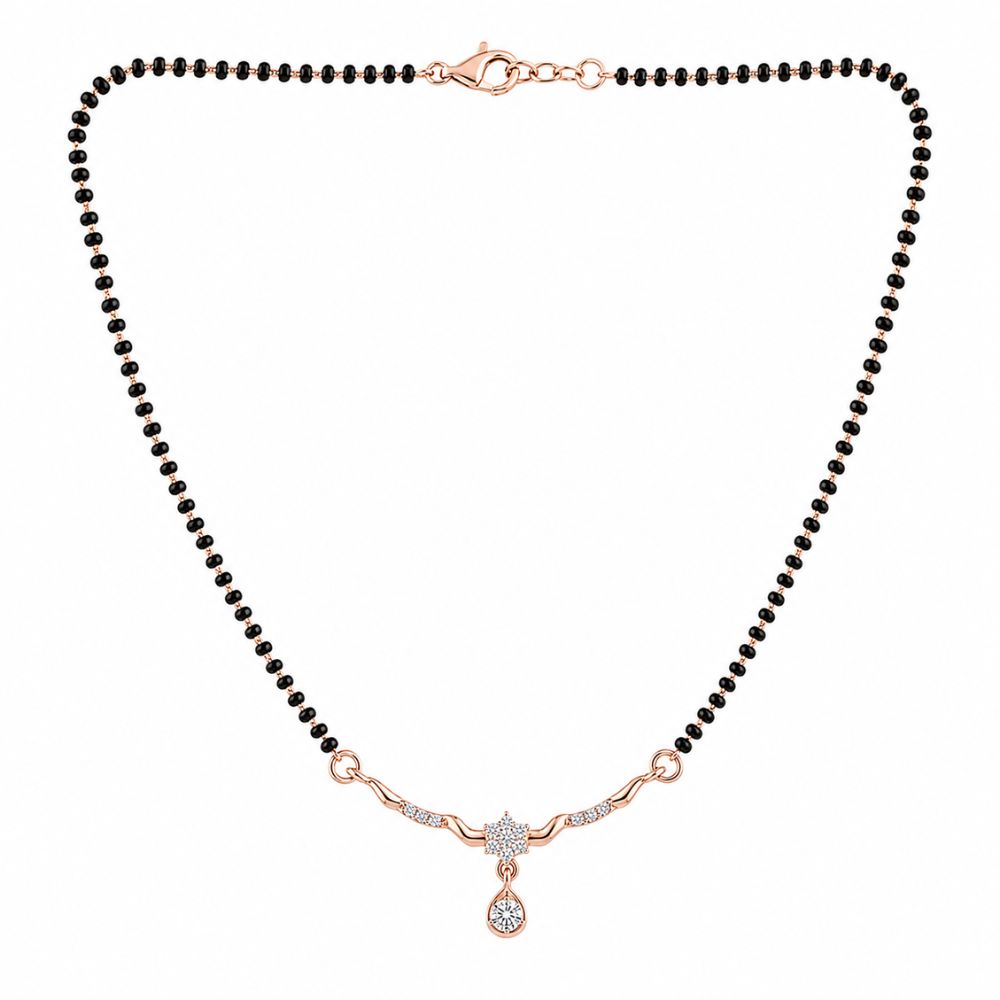 Prisha Rose Gold Mangalsutra
