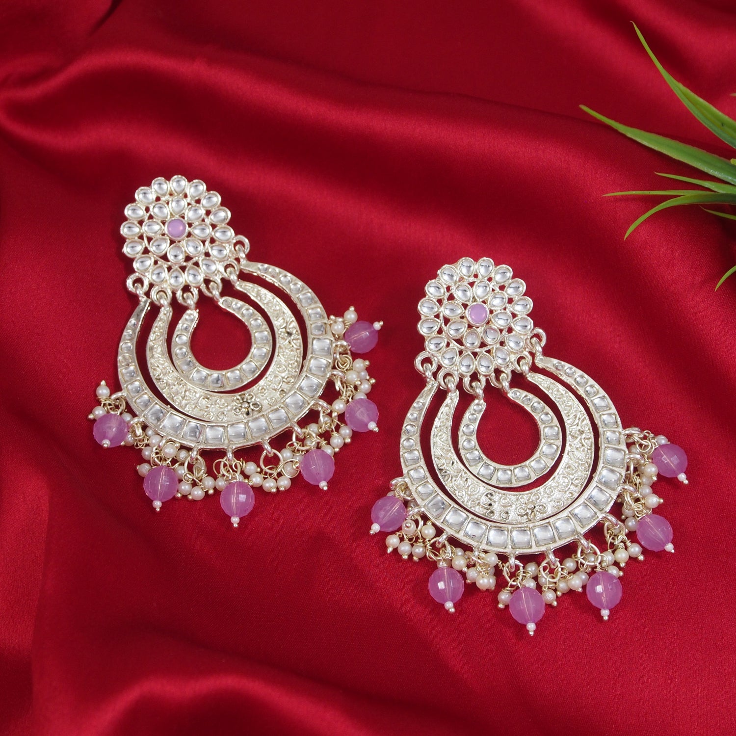 MUSKAN Purple EARRINGS