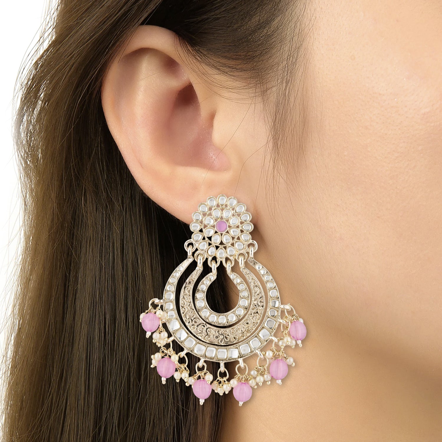 MUSKAN Purple EARRINGS