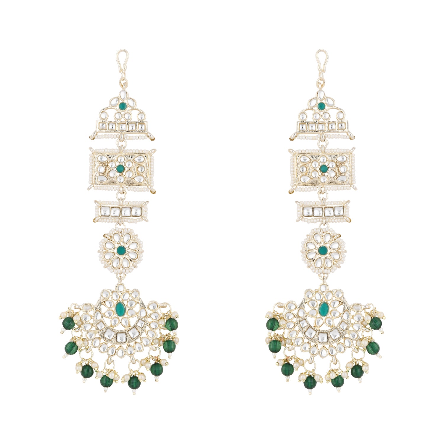 Vyomika Green Earrings