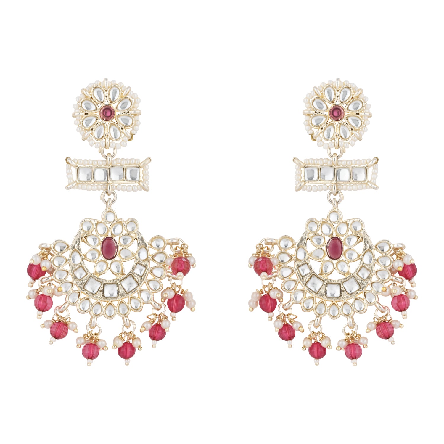 Sonam Pink Earrings