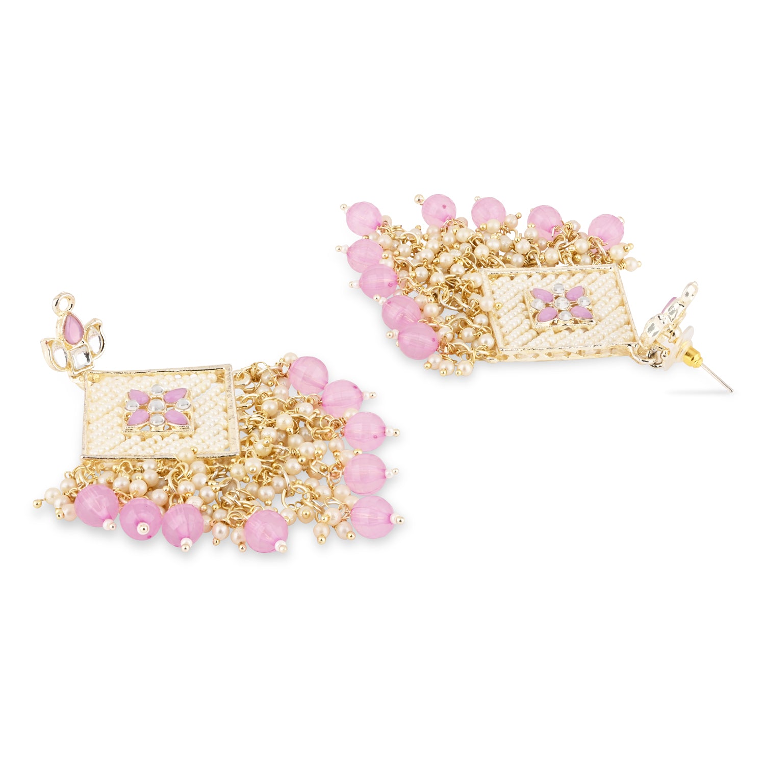 Mysha Purple Earrings