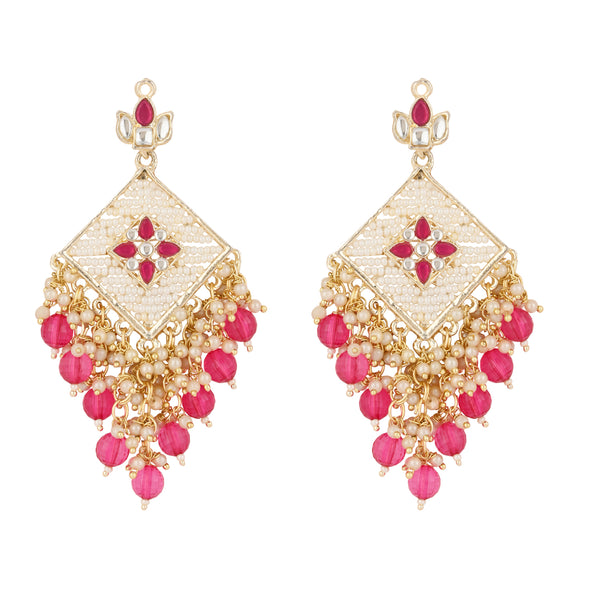 Mysha Pink Earrings