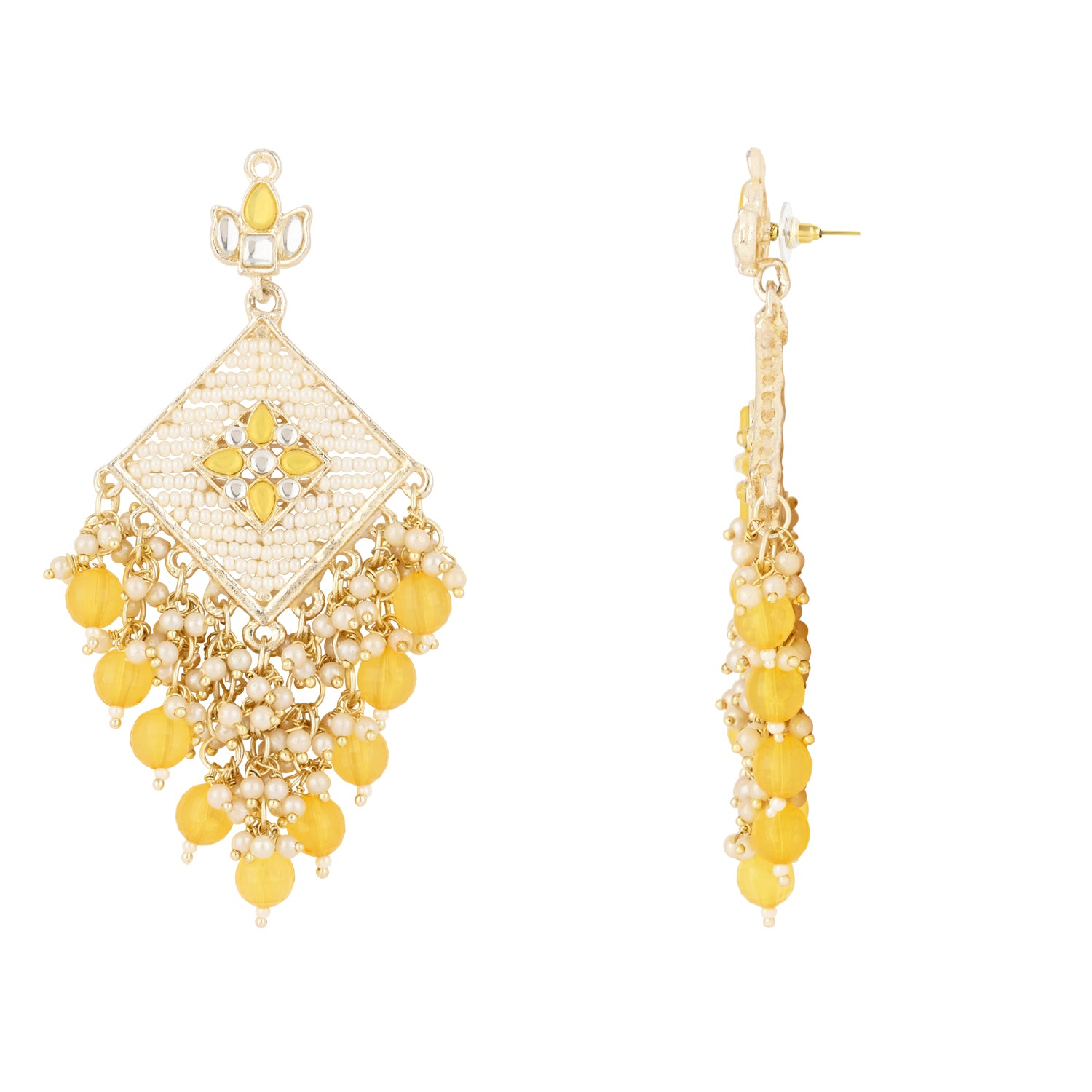 Mysha Yellow Earrings