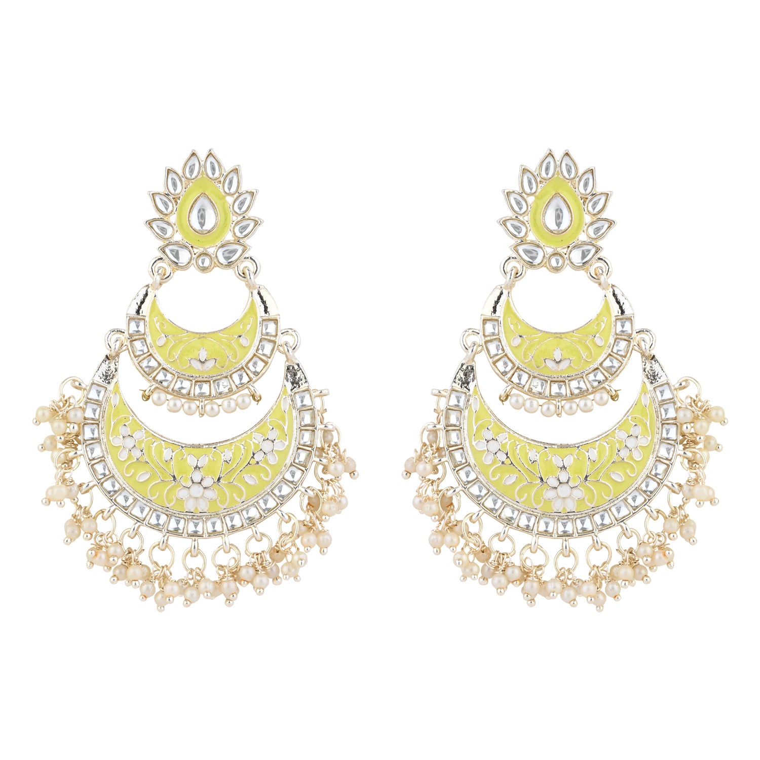 Mumtaz Yellow Earrings