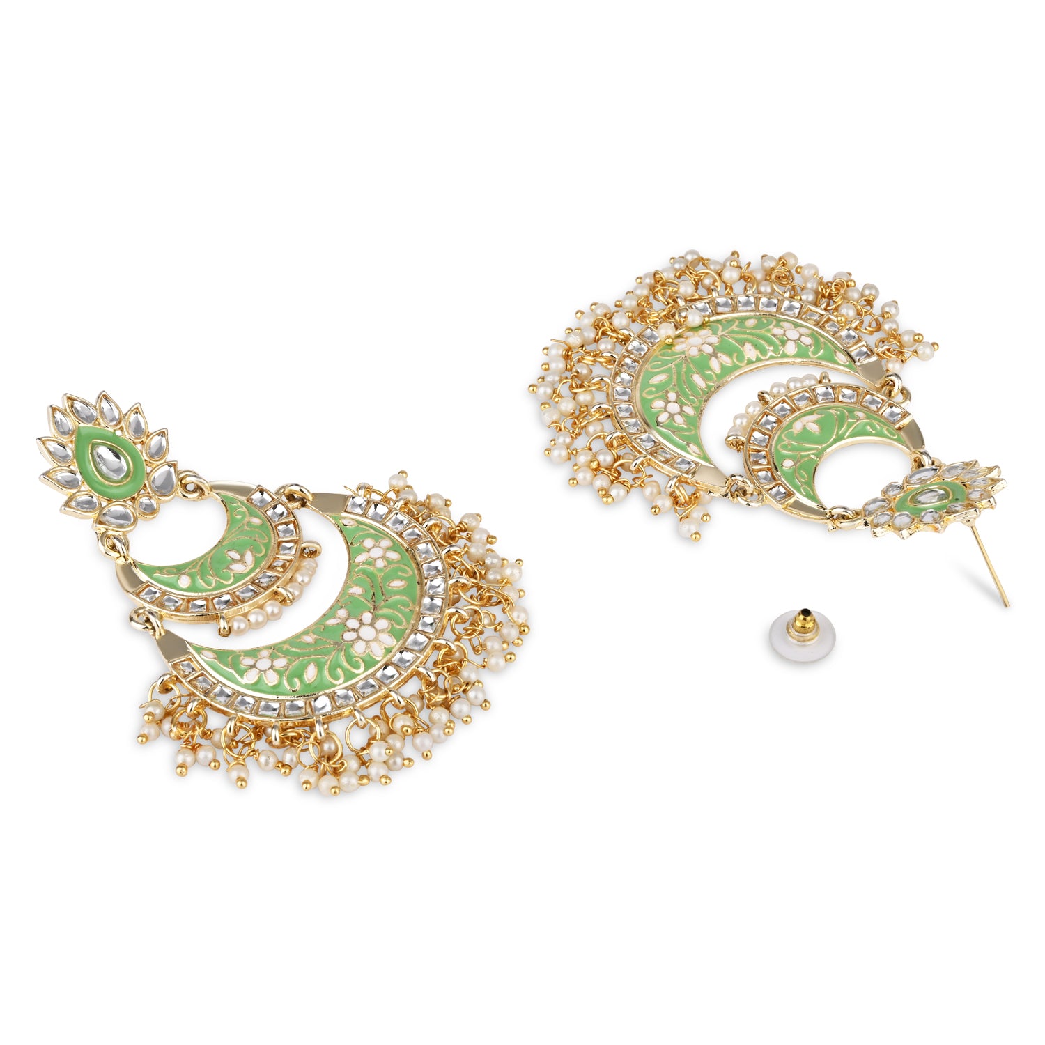 Mumtaz Mint Earrings