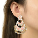 Mumtaz Peach Earrings