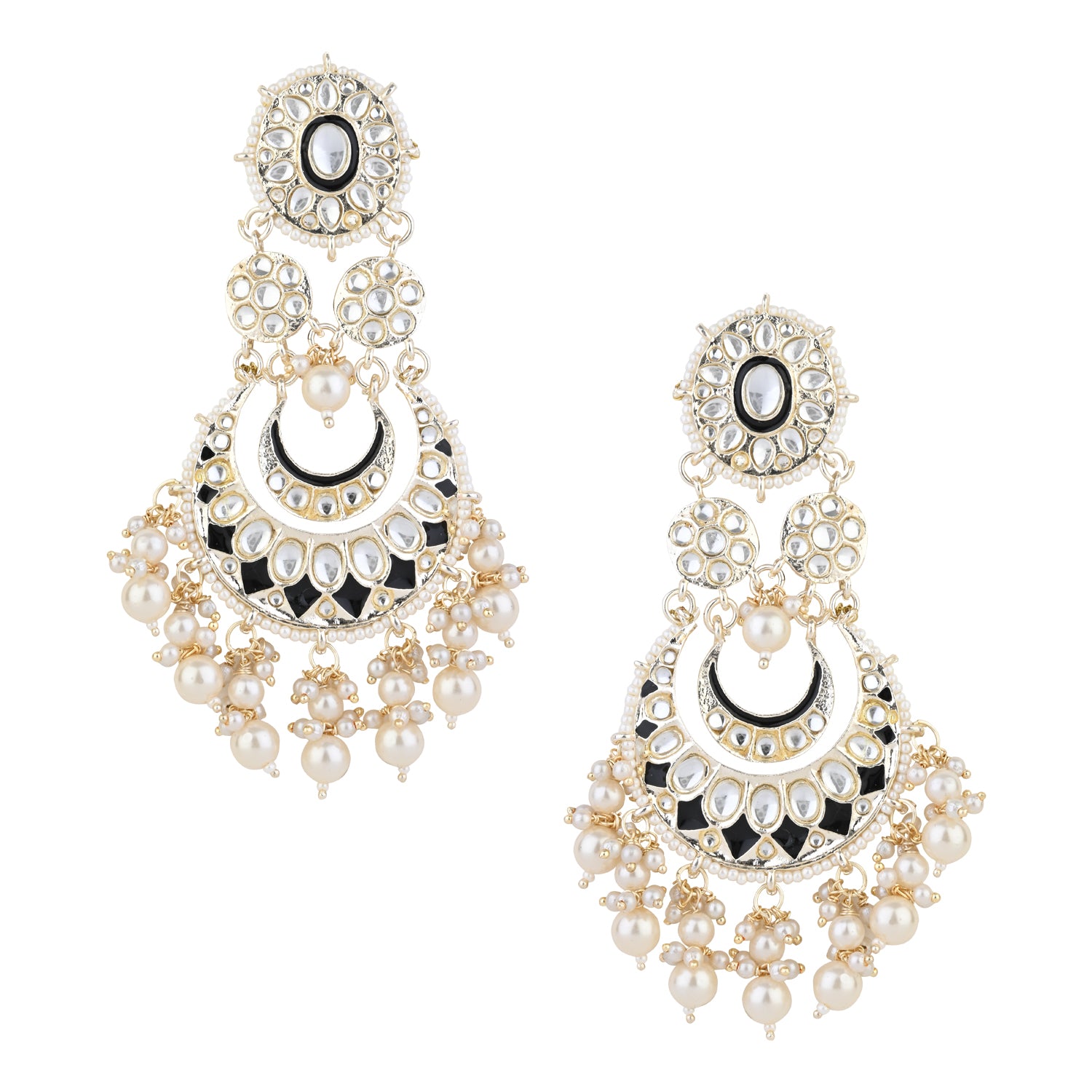 Tasmin Black Earrings