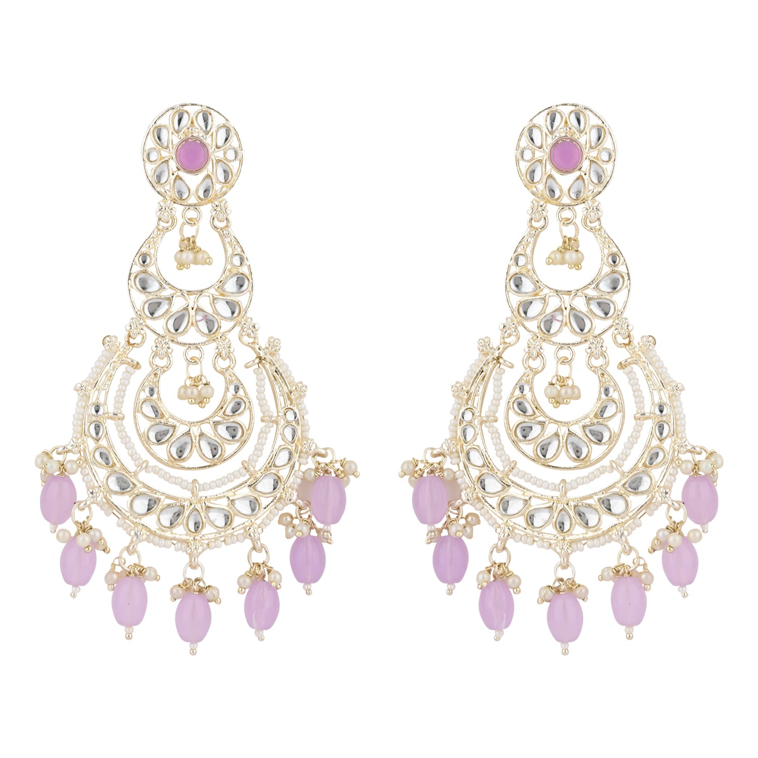 Rasha Purple Earrings