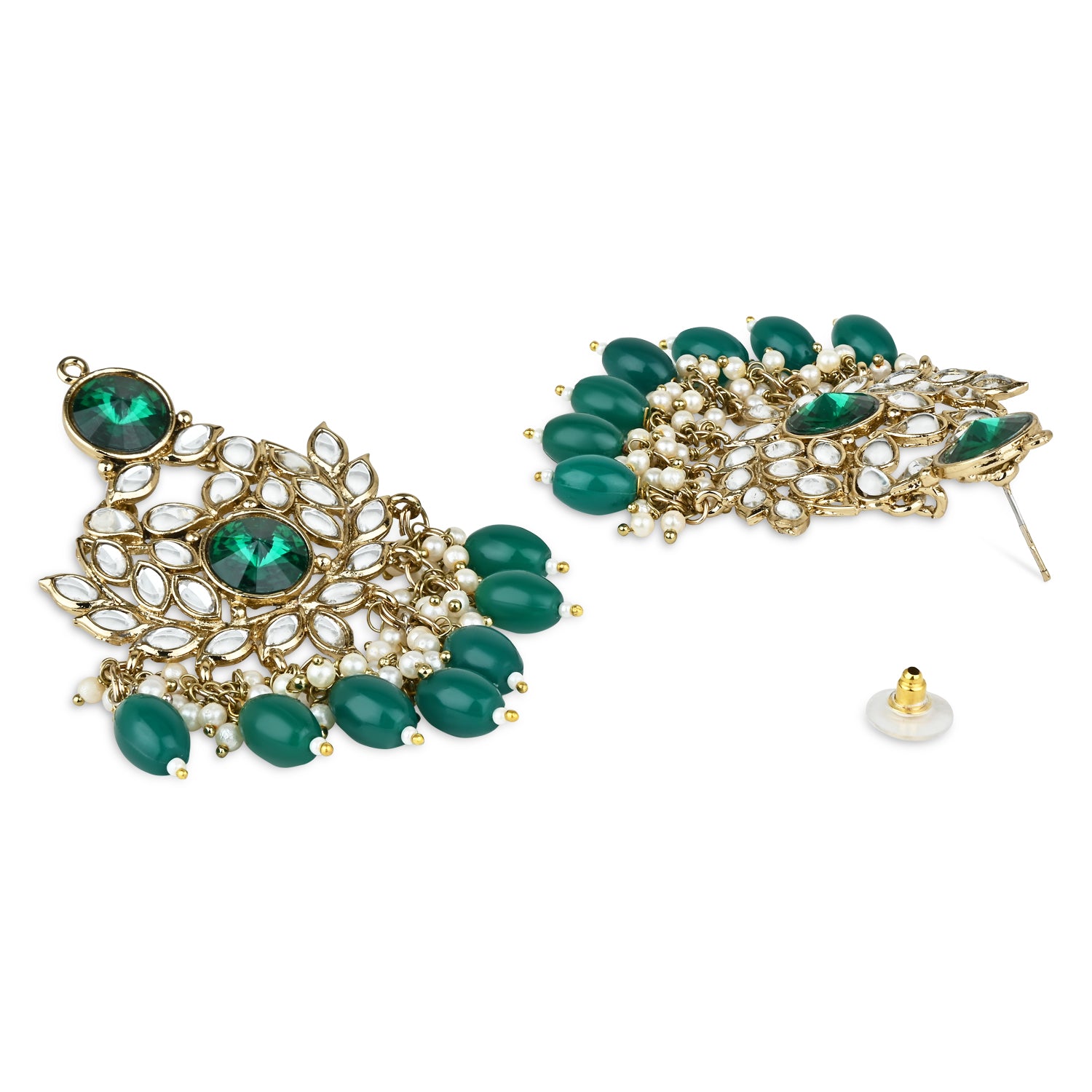 Samira Green Earrings