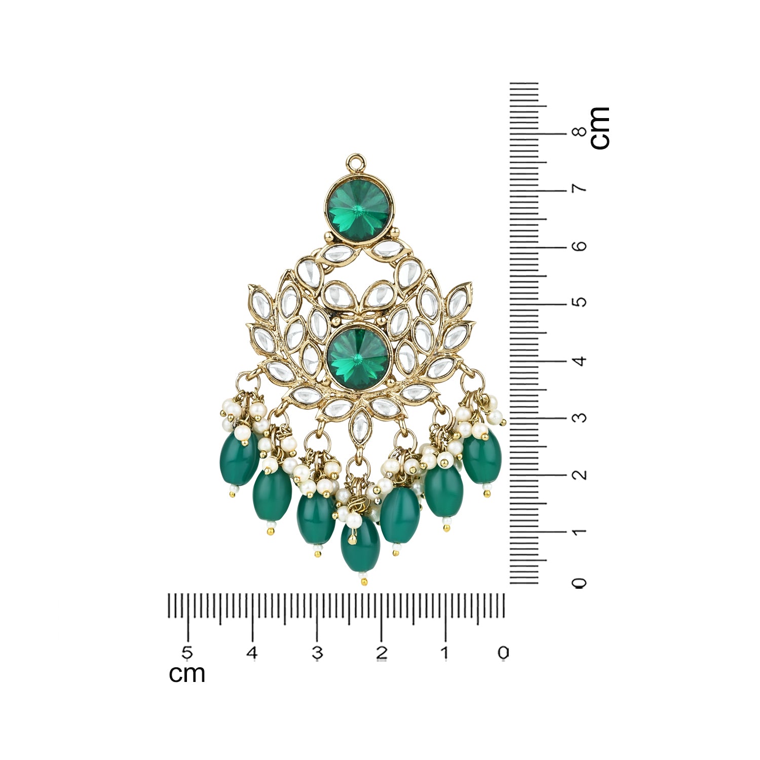 Samira Green Earrings