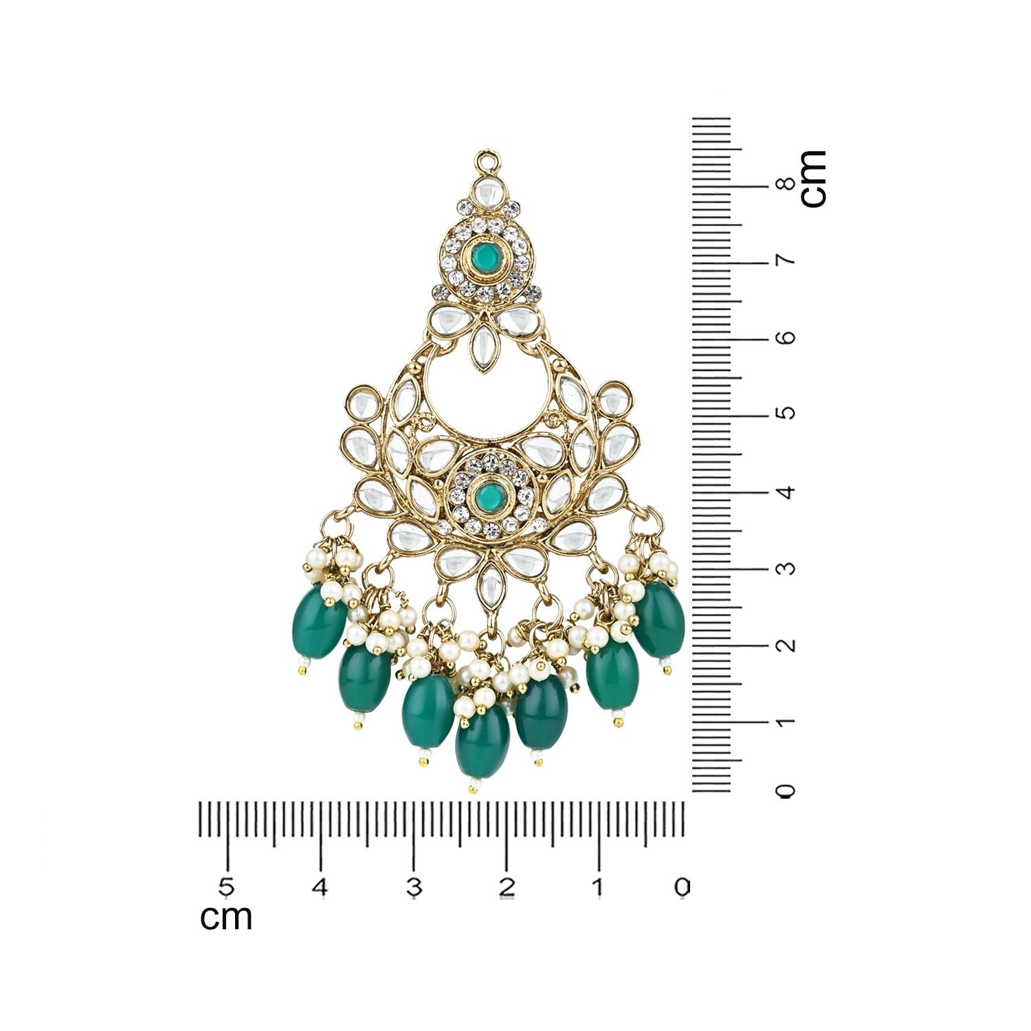 Safiya Green Earrings