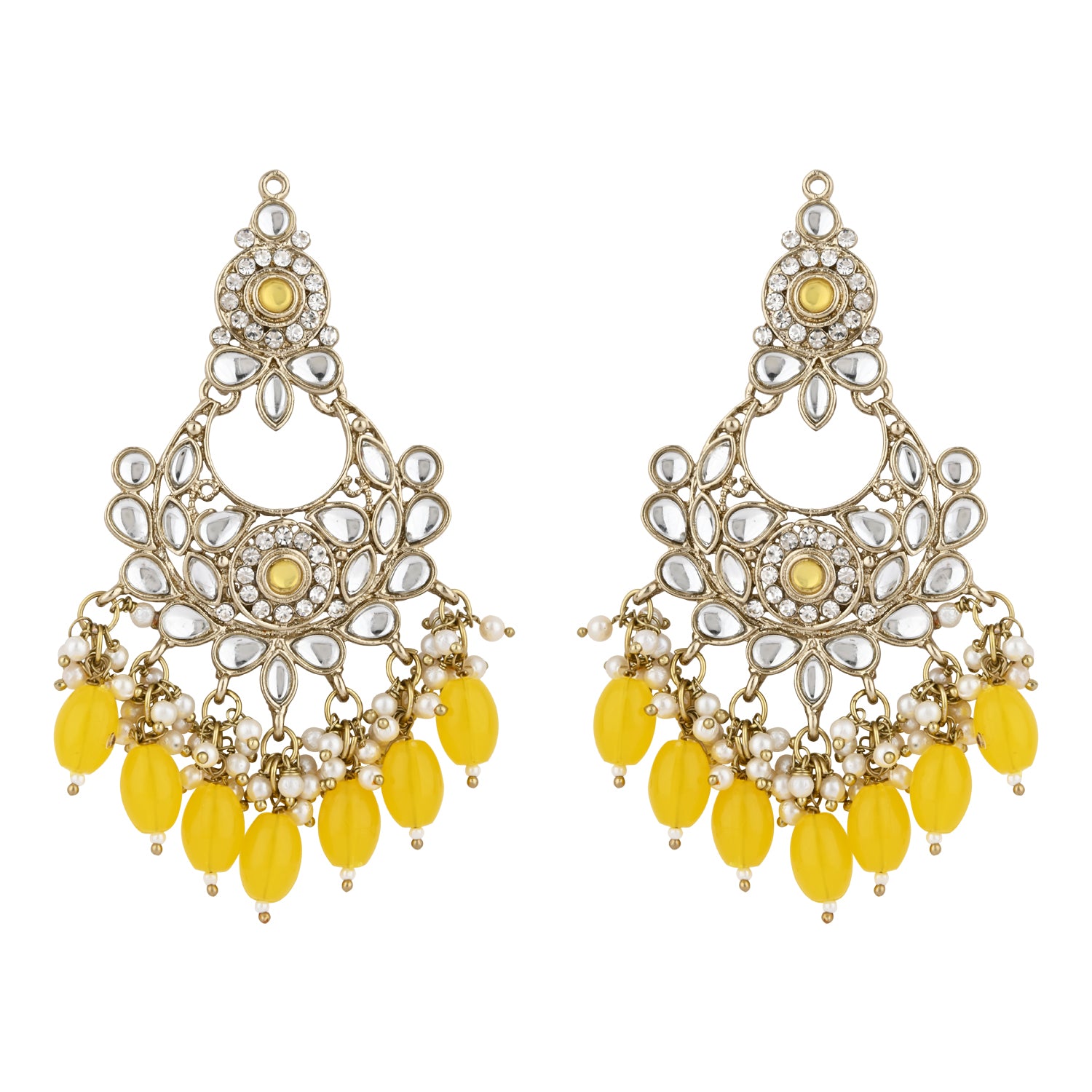 Safiya Yellow Earrings