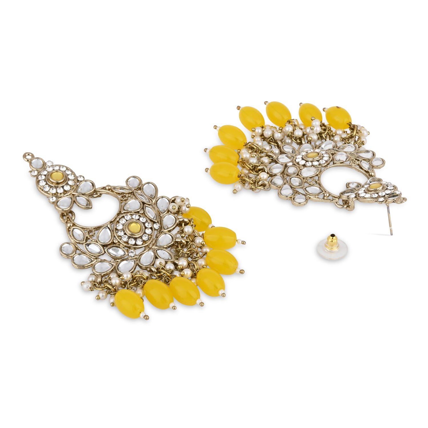 Safiya Yellow Earrings