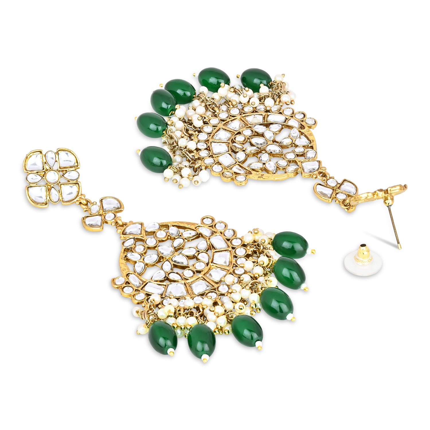 Laila Green Earrings
