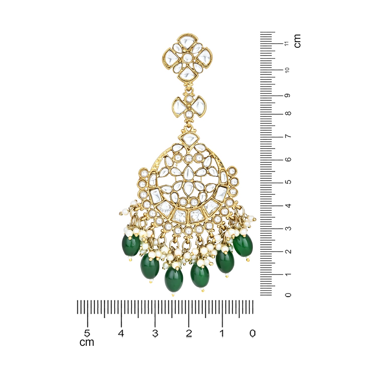 Laila Green Earrings