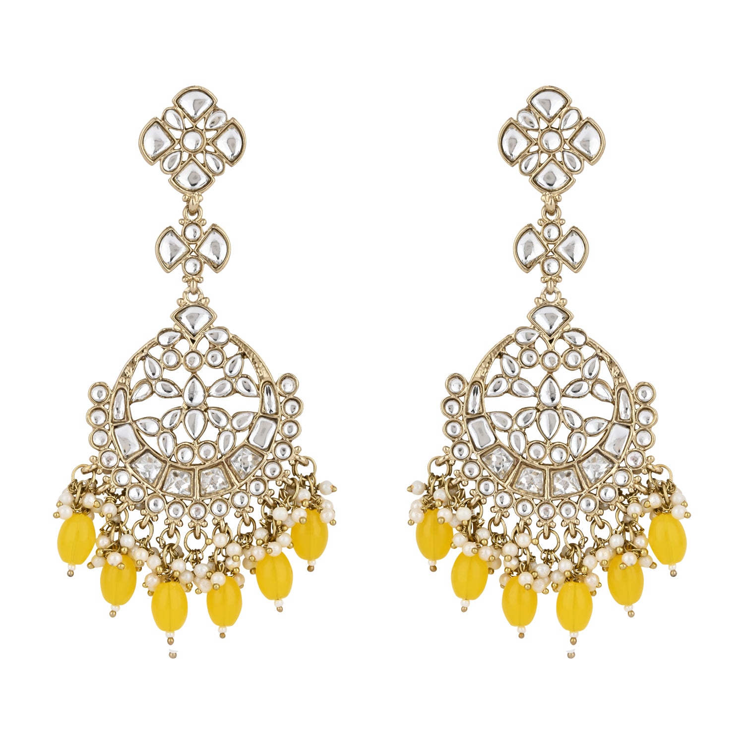 Laila Yellow Earrings