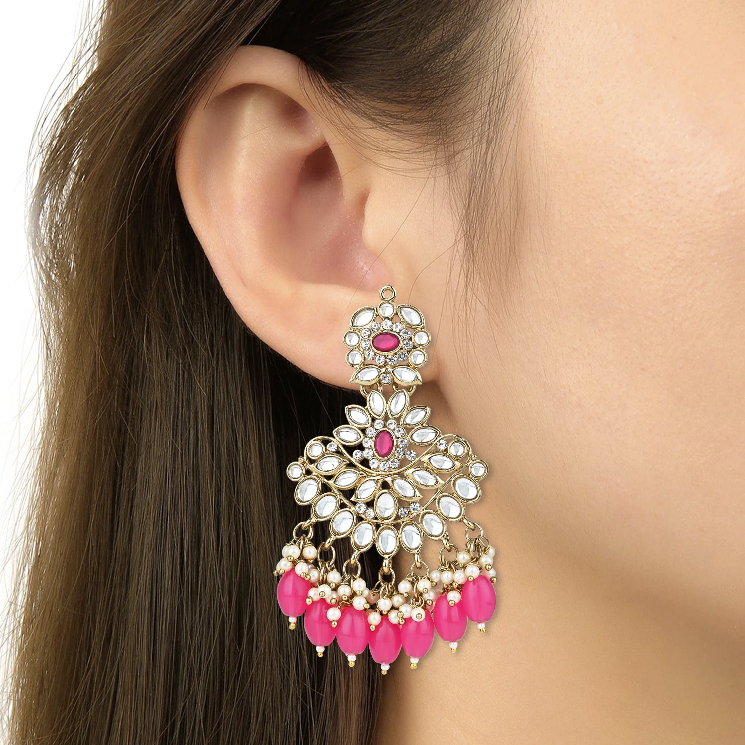 Shifa Pink Earrings