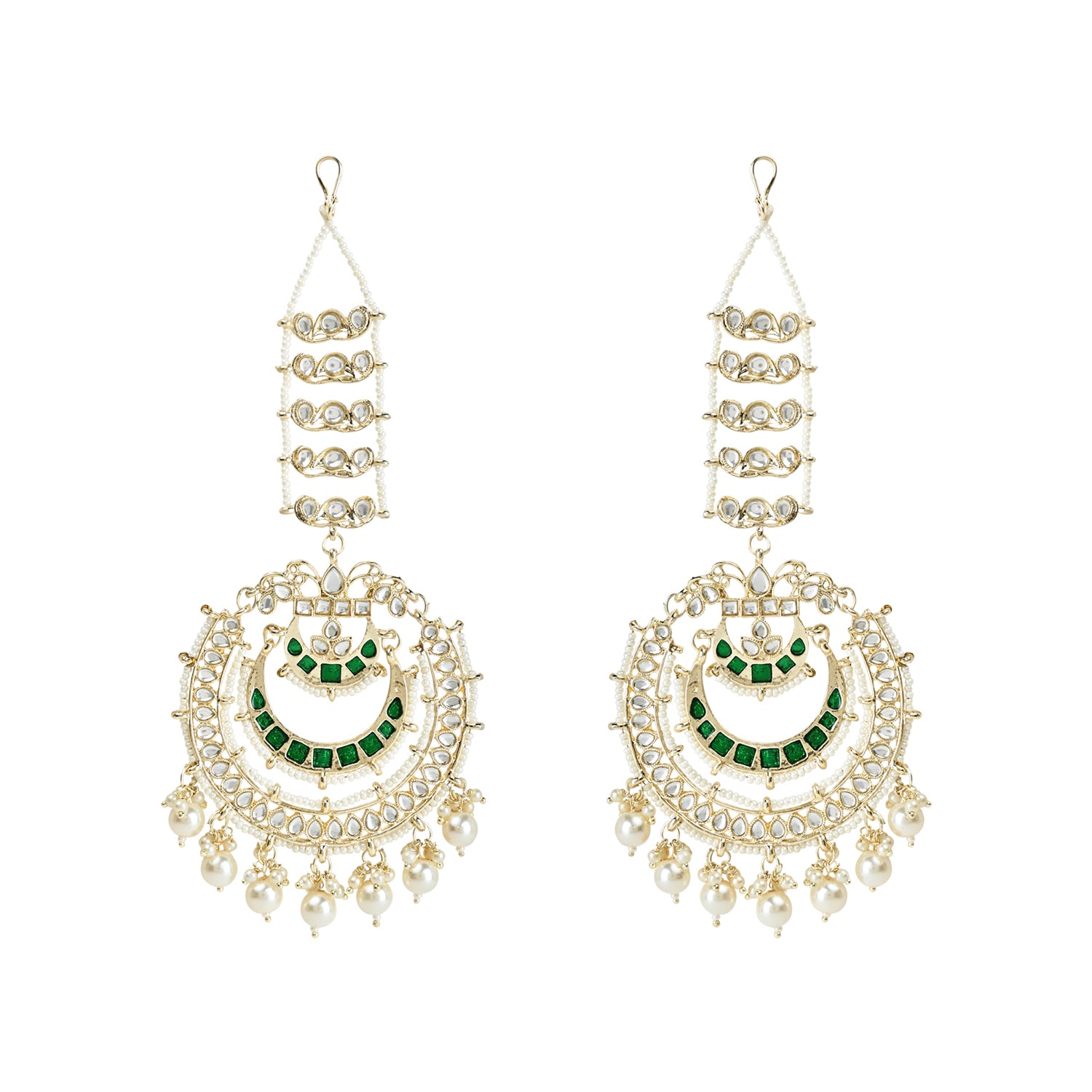Nysha Green Earrings