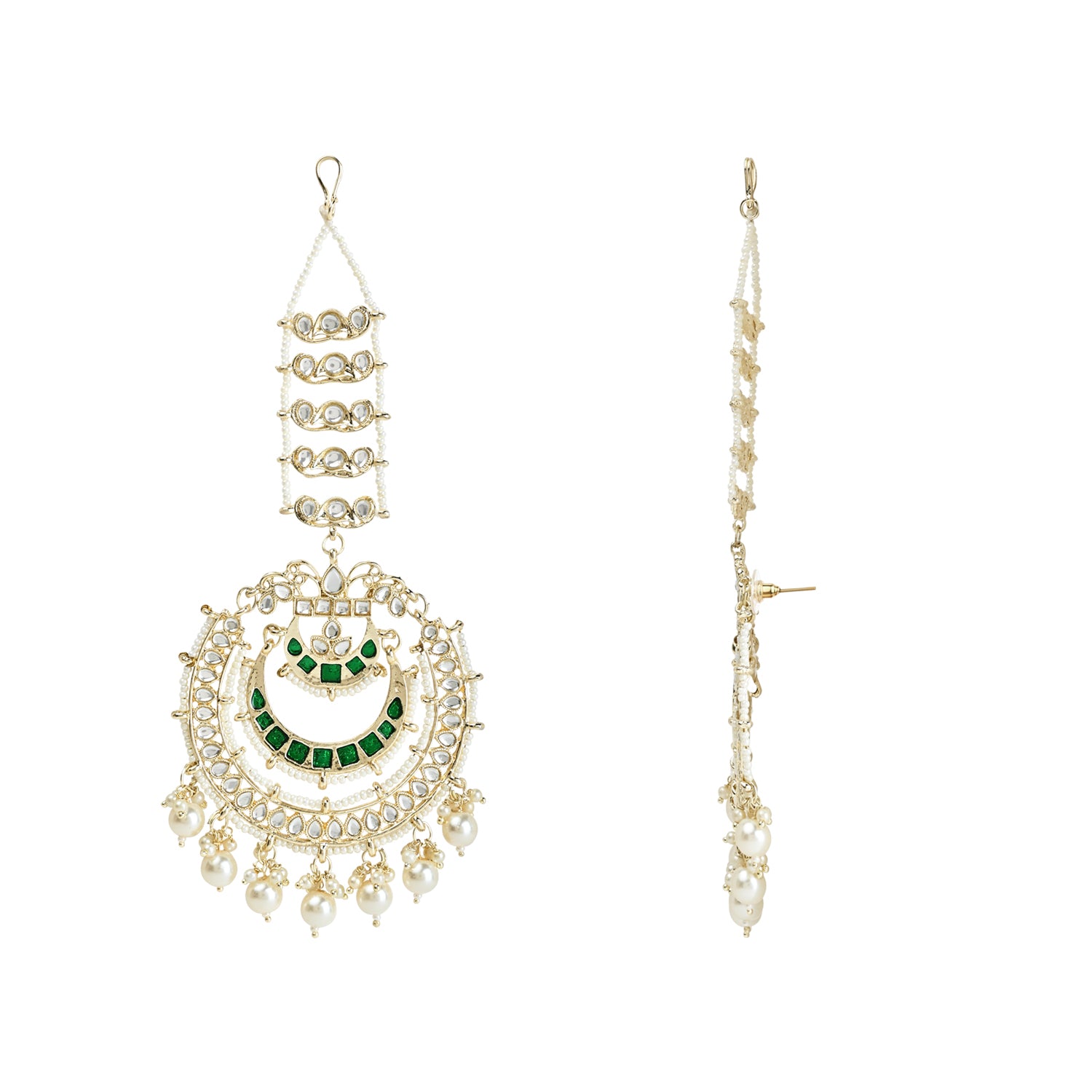 Nysha Green Earrings