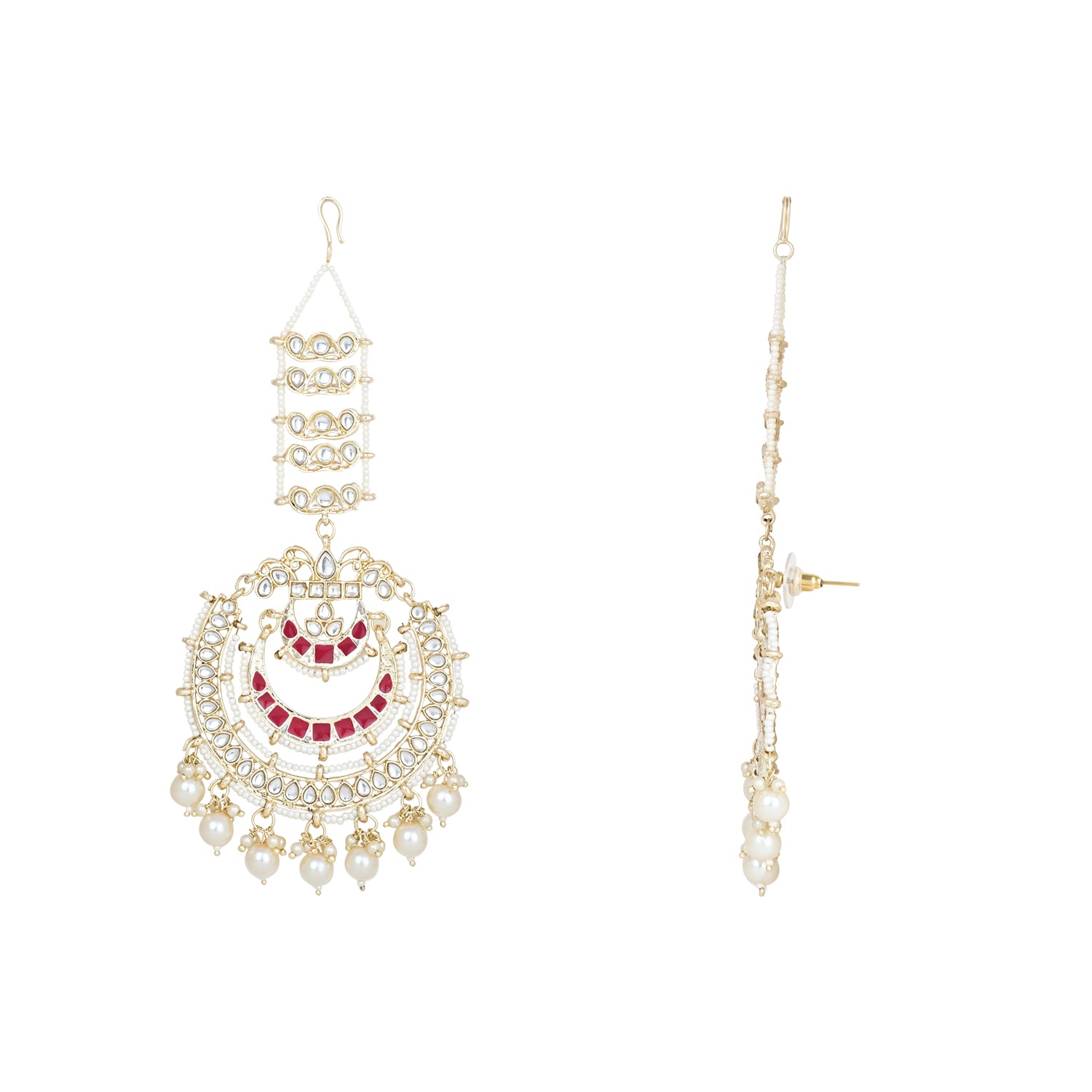 Nysha Pink Earrings