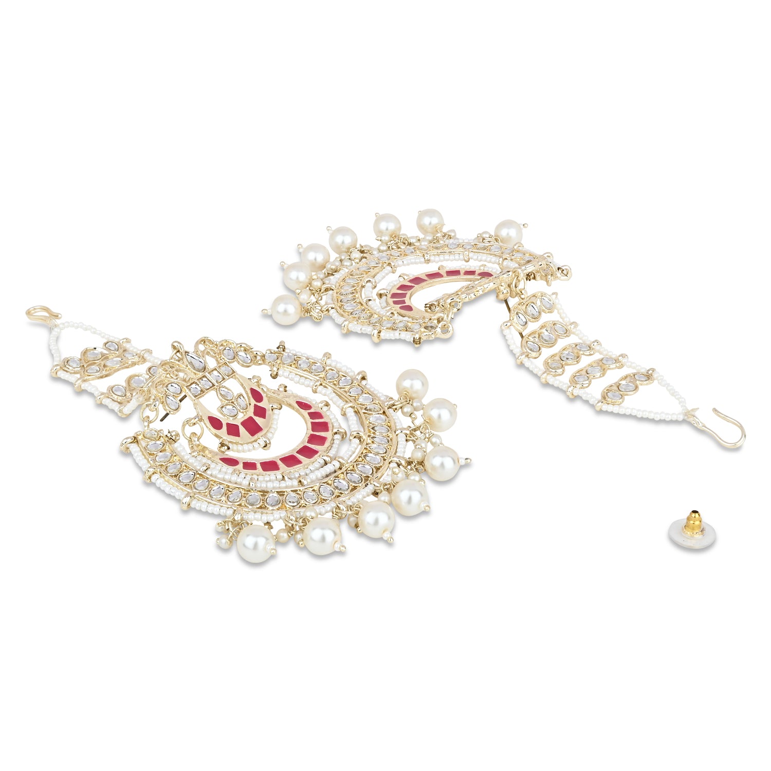 Nysha Pink Earrings