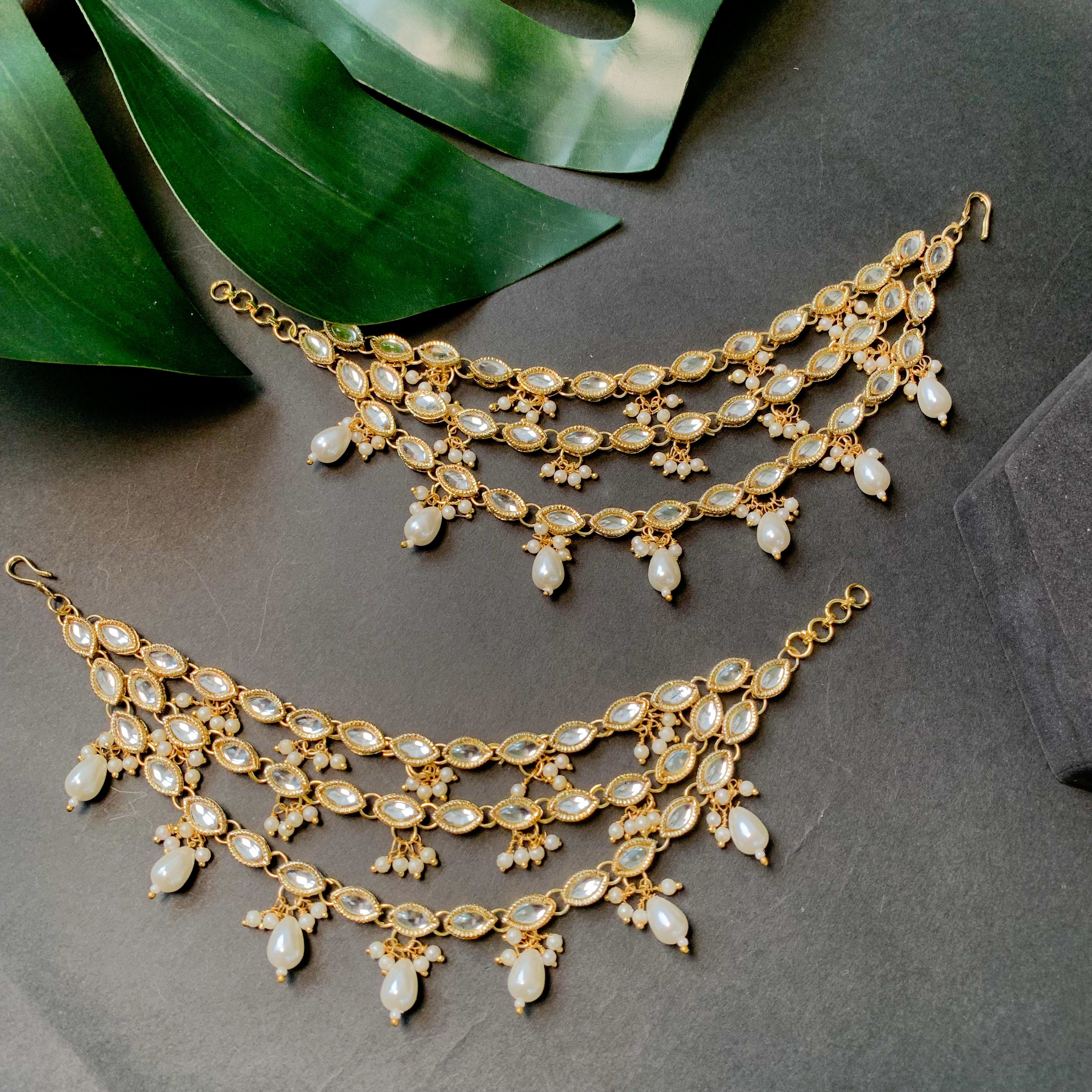 Saisha White EarChain