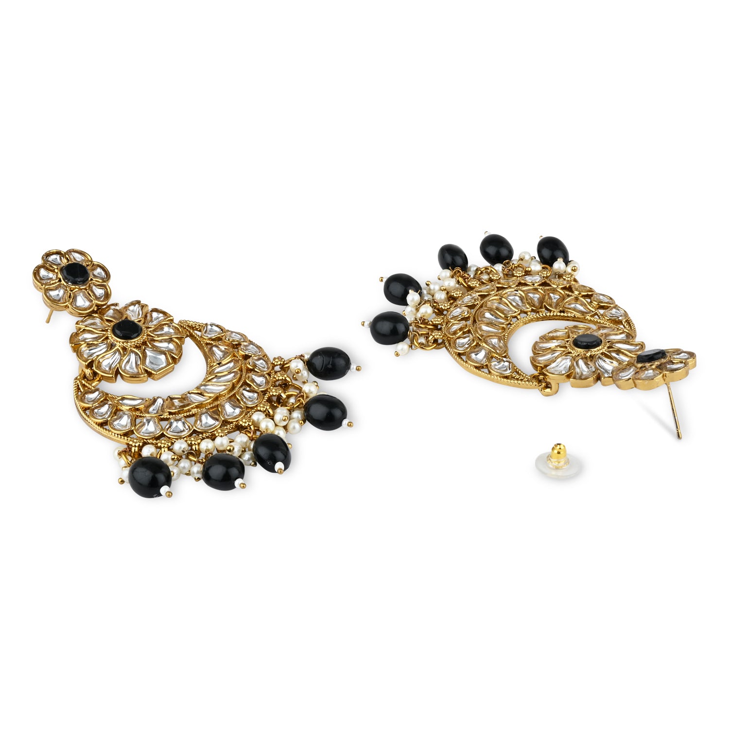 Gurnoor Black Earrings