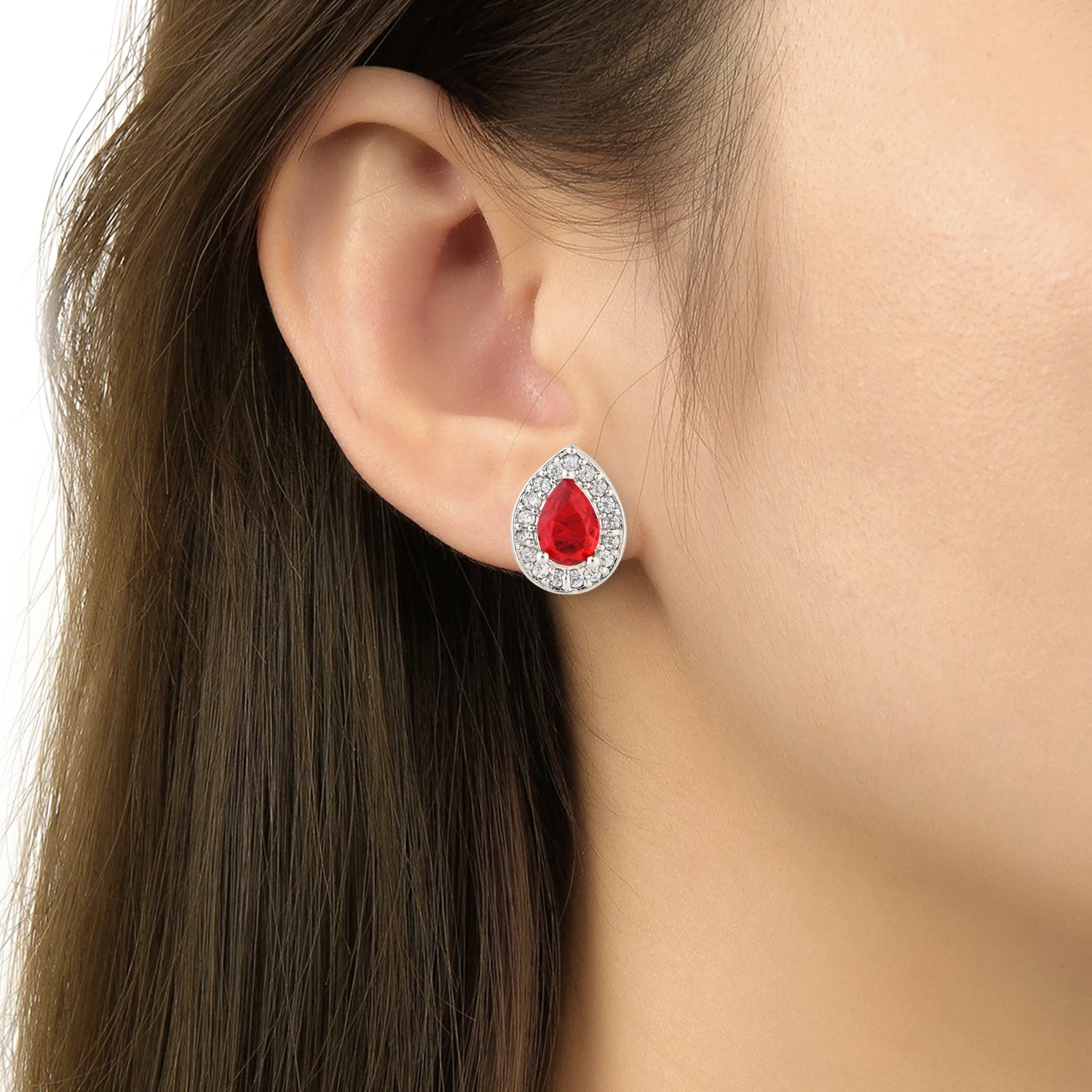 Diva Red Studs