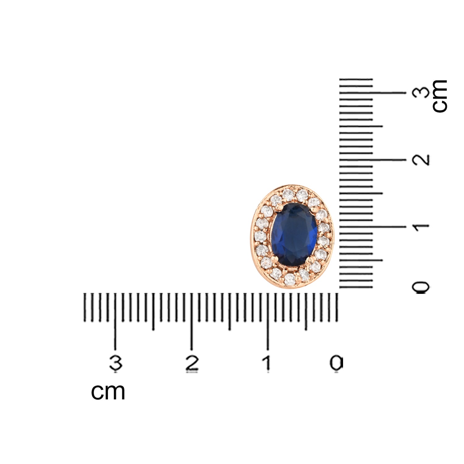 Jiya Blue Studs