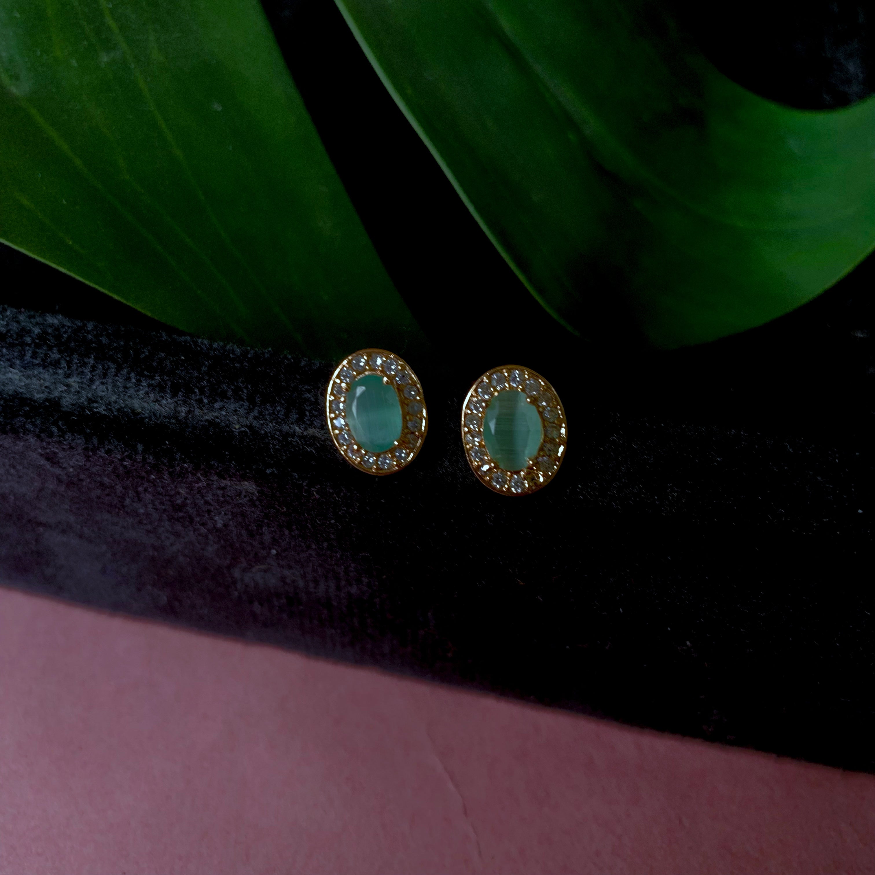 Jiya Mint Studs