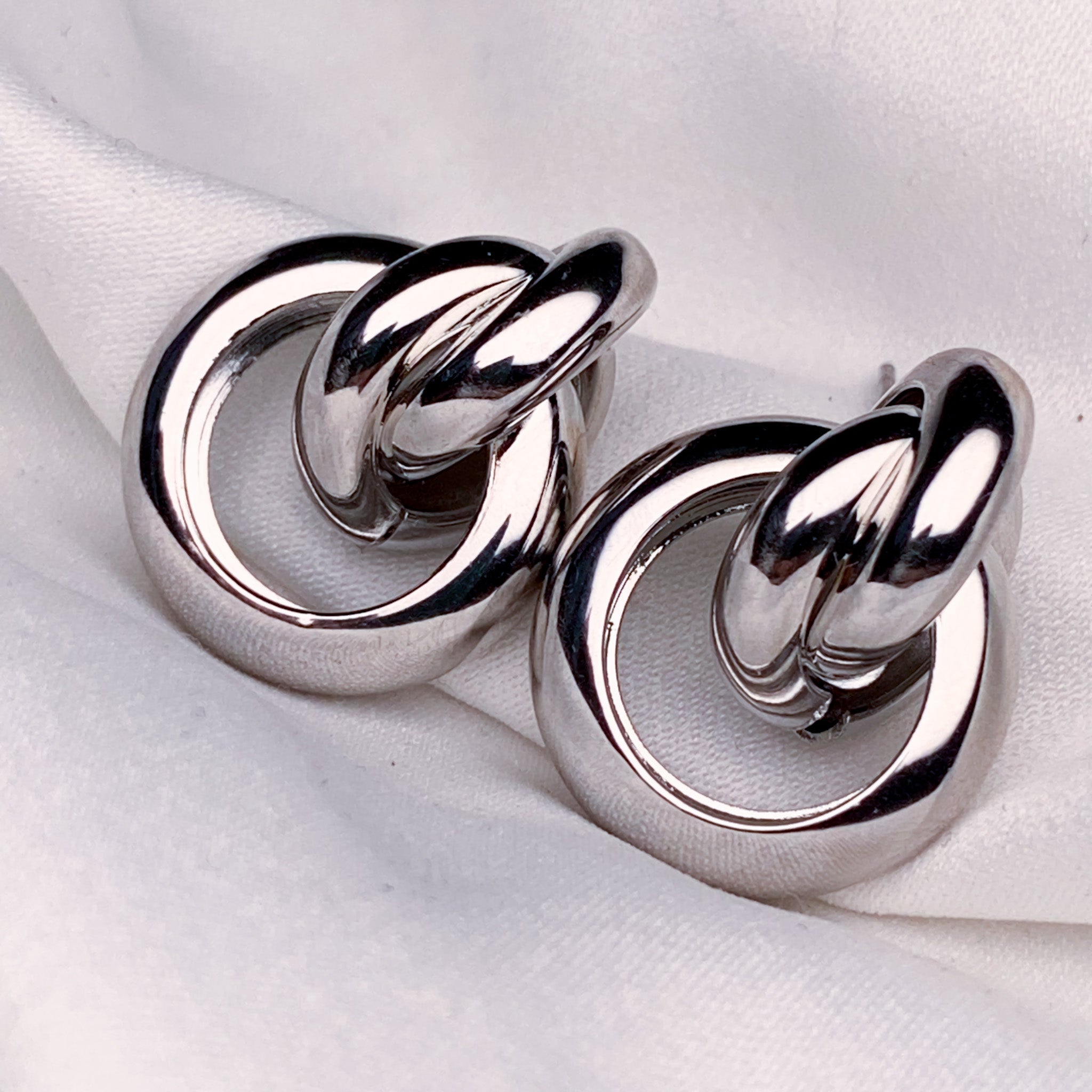 Rainah Silver Studs