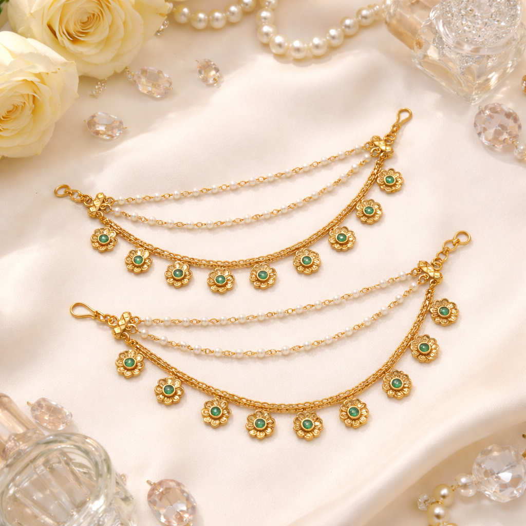 Kriva Green EarChain