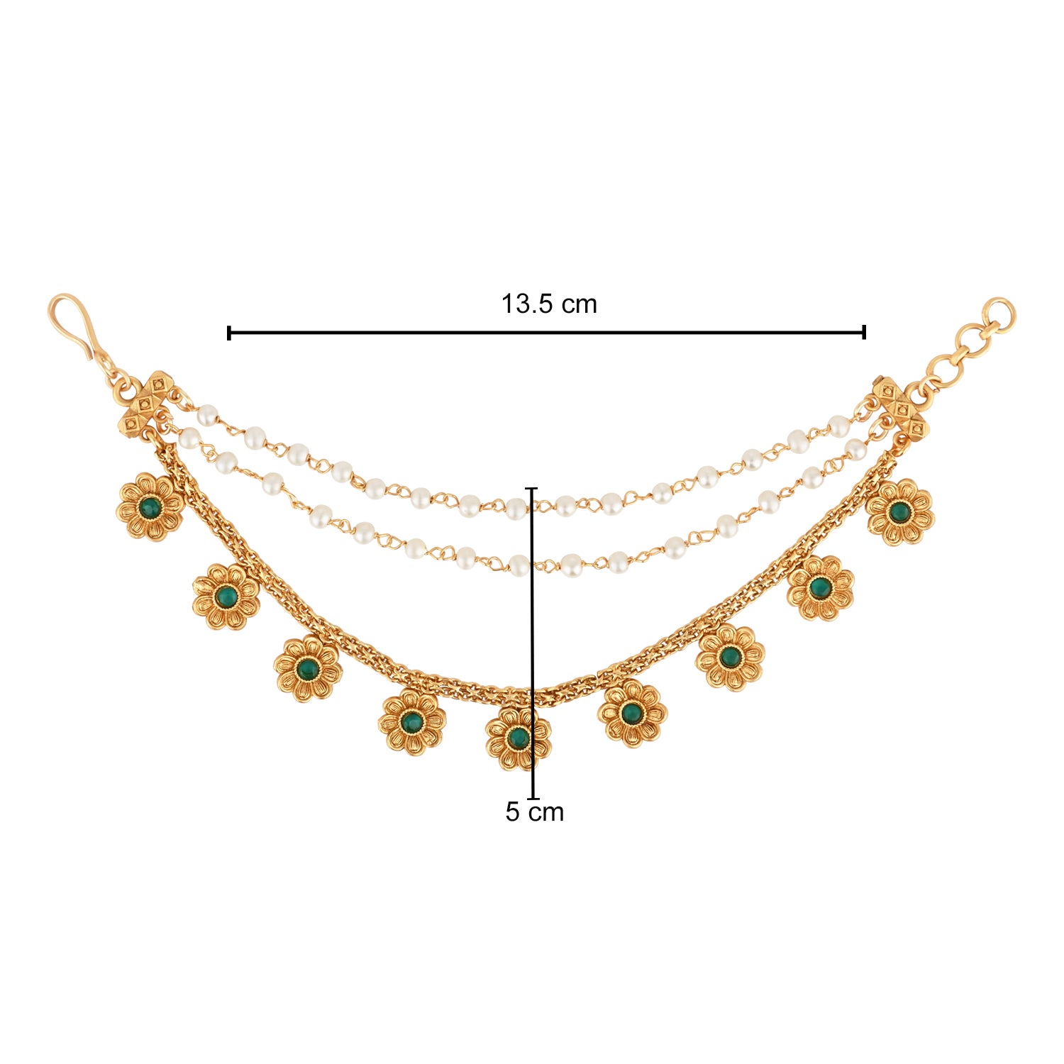 Kriva Green EarChain