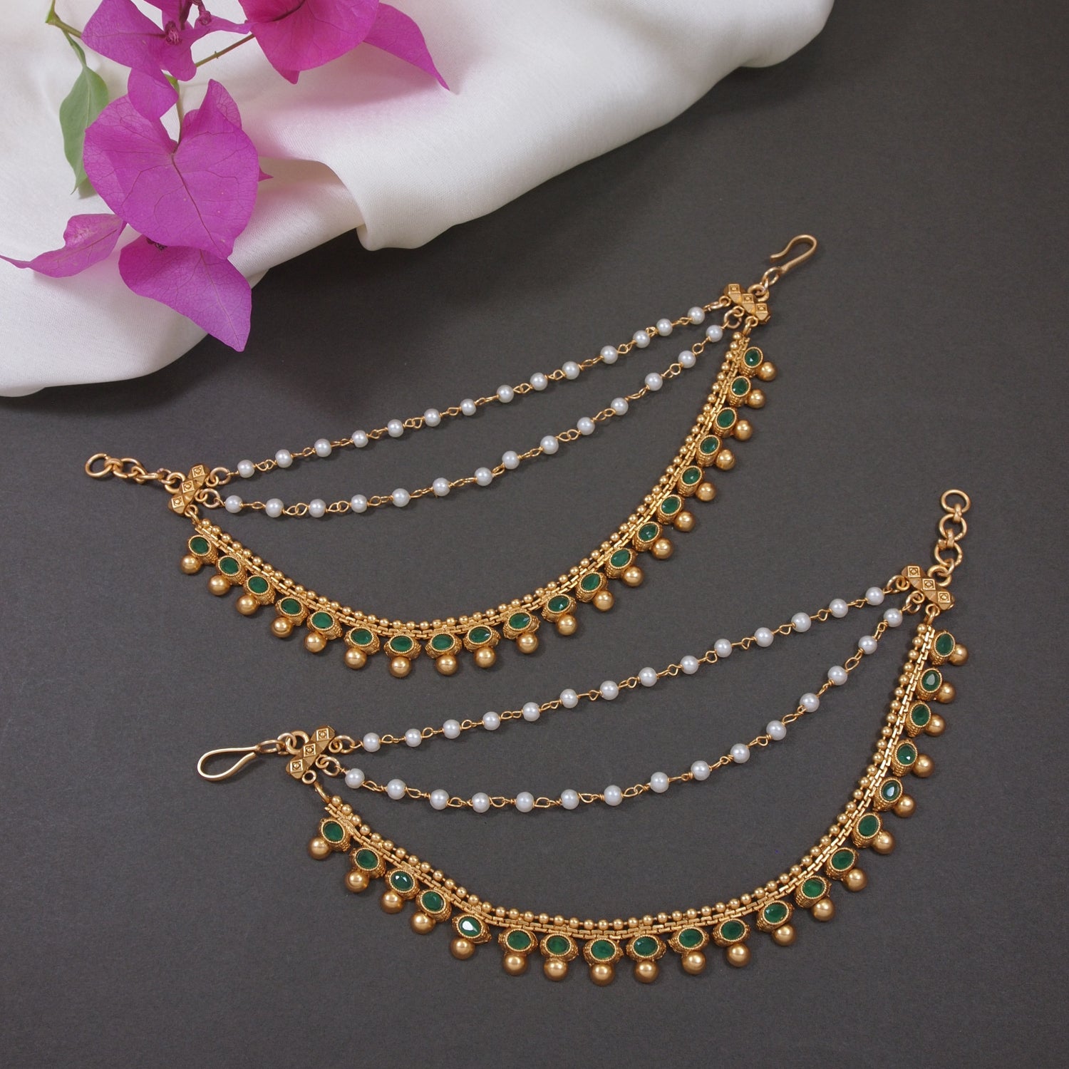 Srhitha Green EarChain