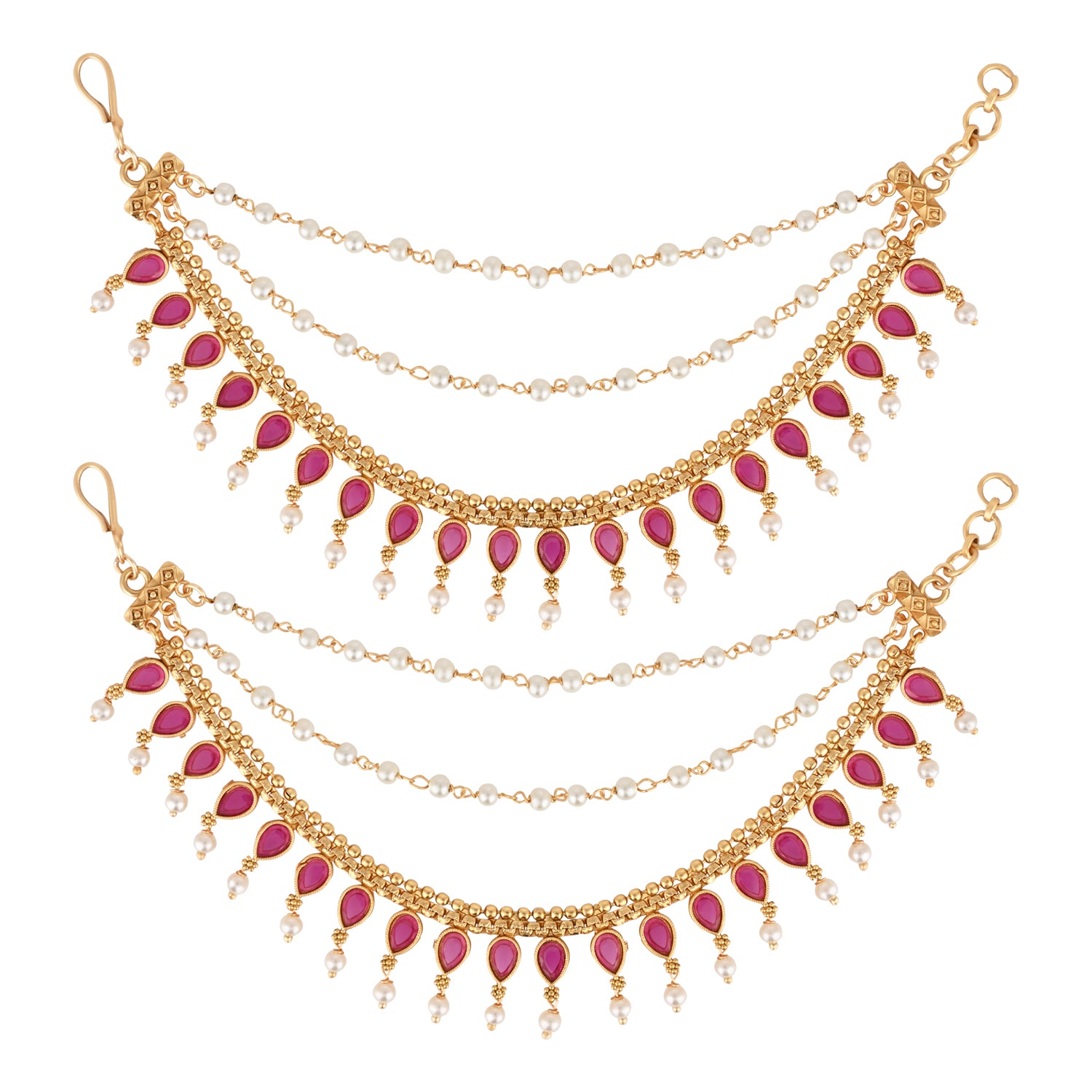 Mahir Pink EarChain
