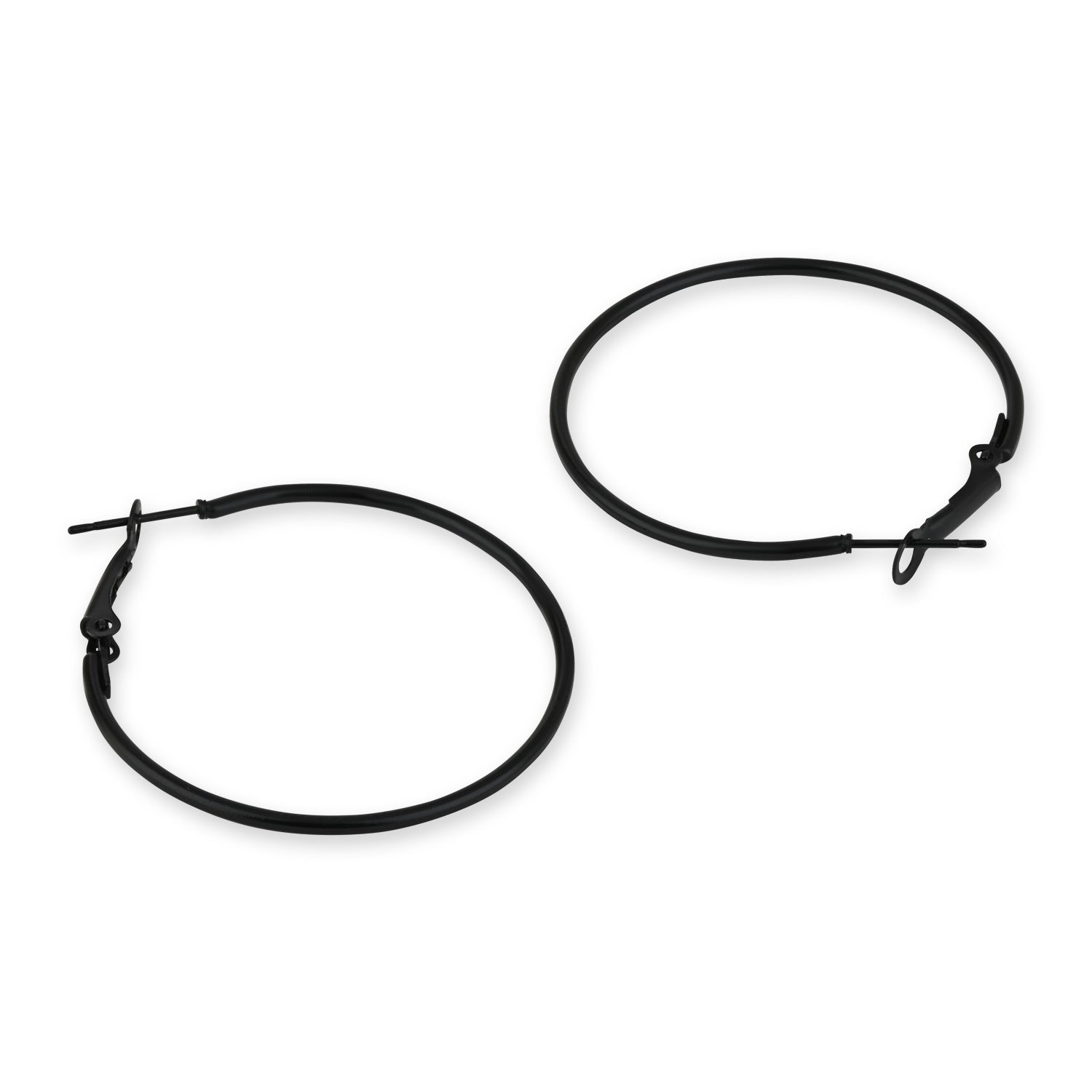 Sheya Black Hoops