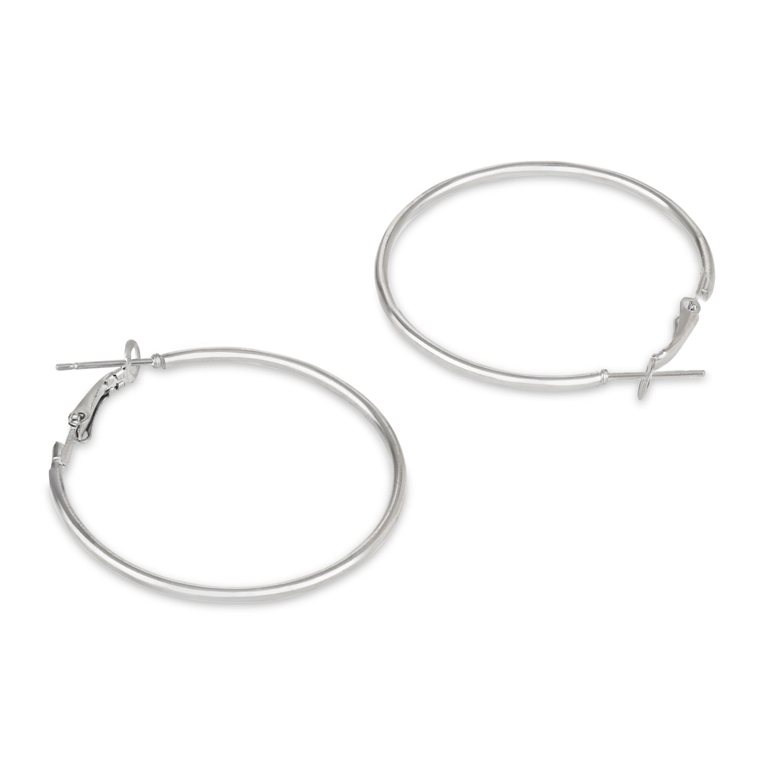 Sheya Silver Hoops