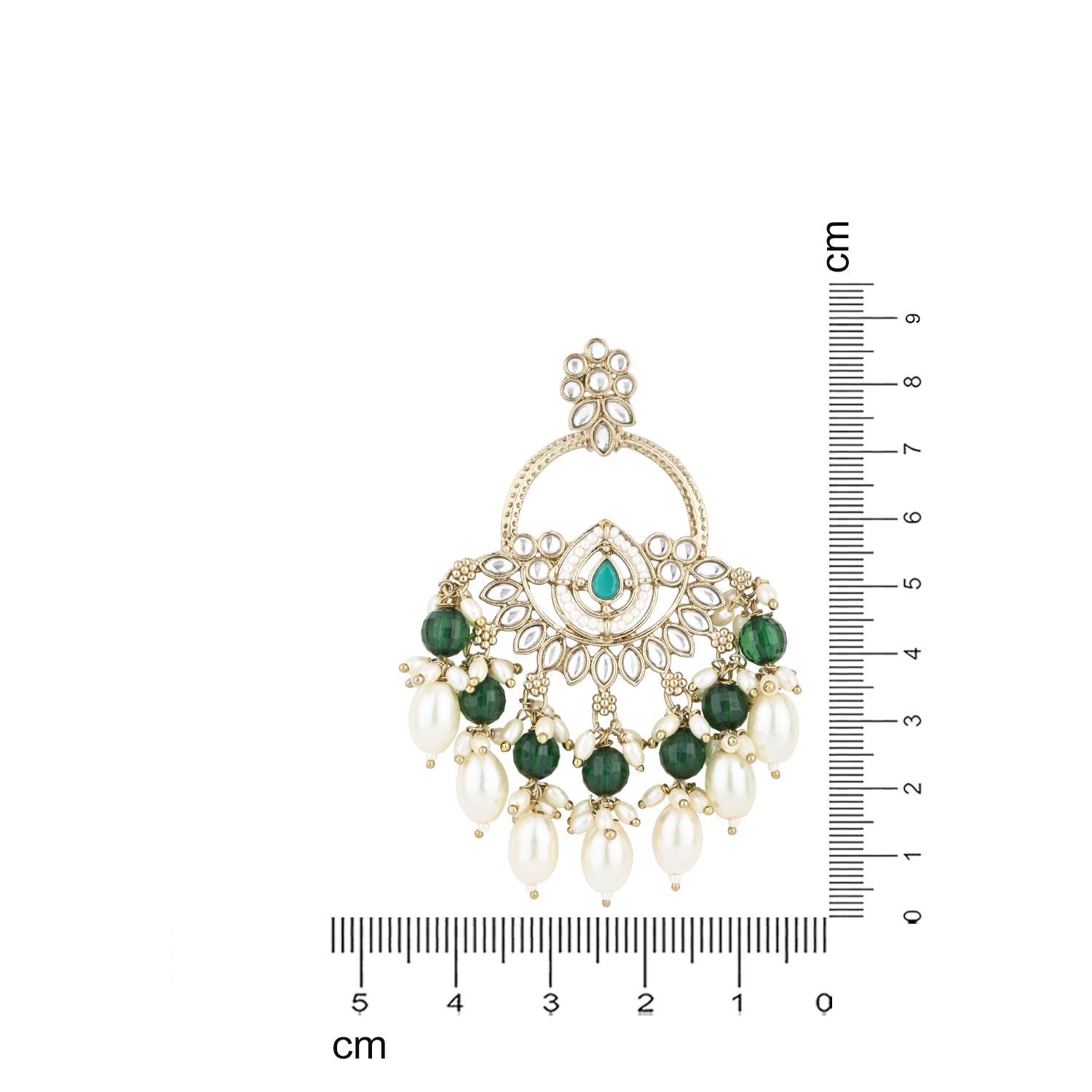 Mridhi Green Earrings