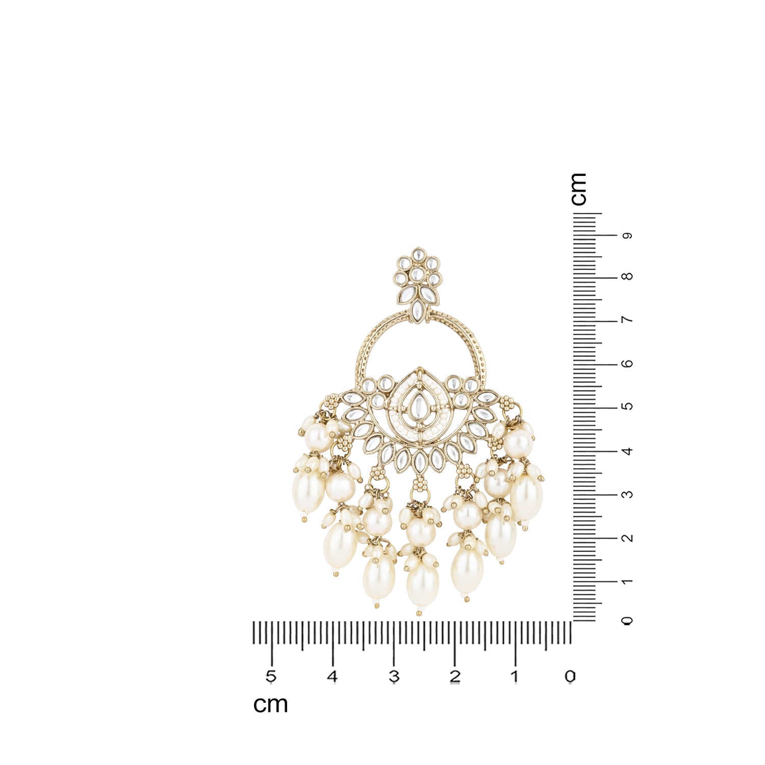 Mridhi White Earrings