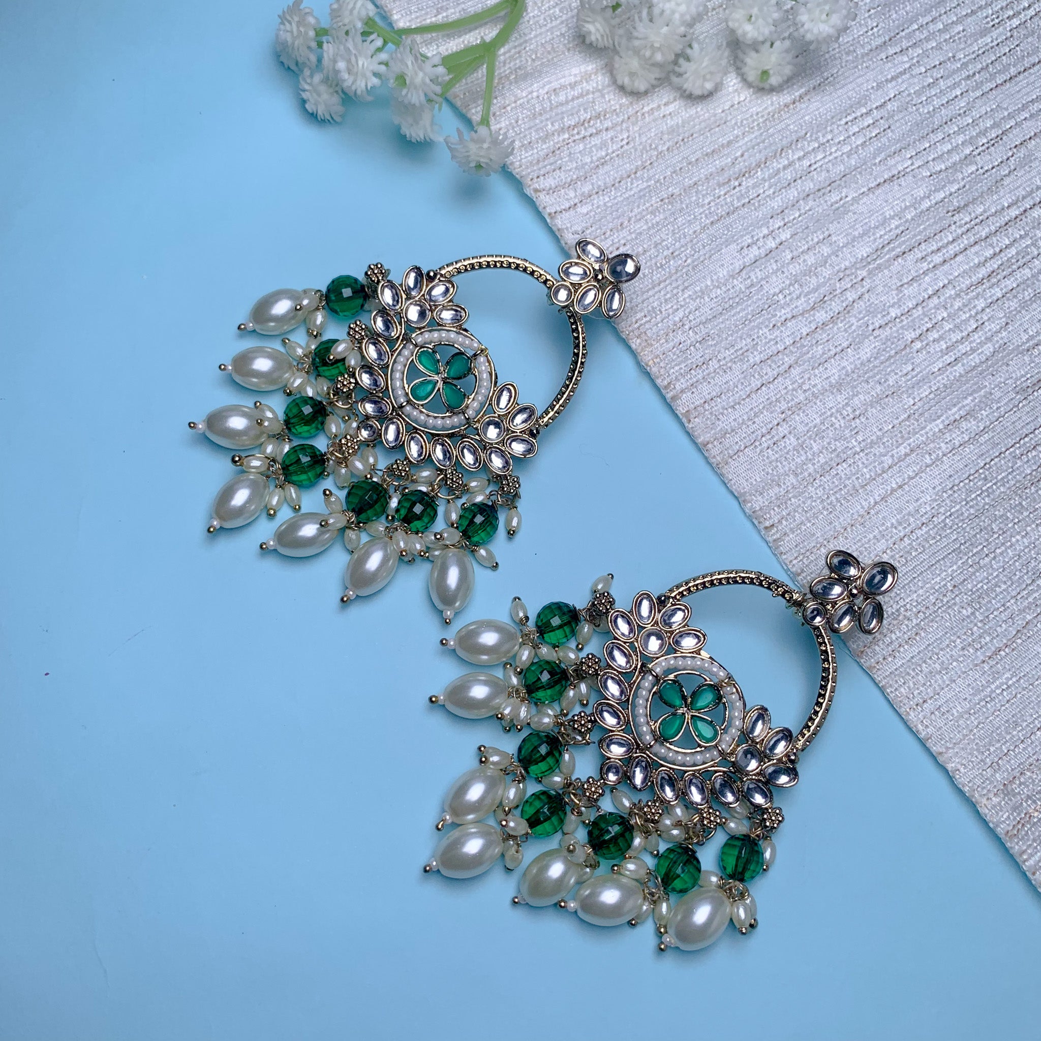 Lyla Green Earrings