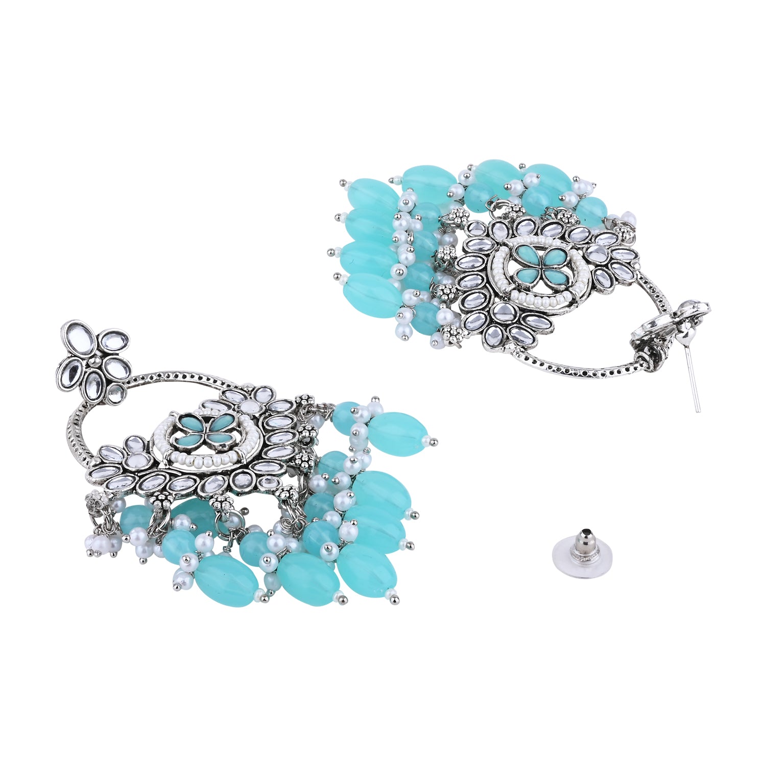 Lyla Turquoise Purple Earrings