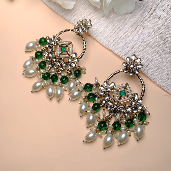 Jeel Green Earrings