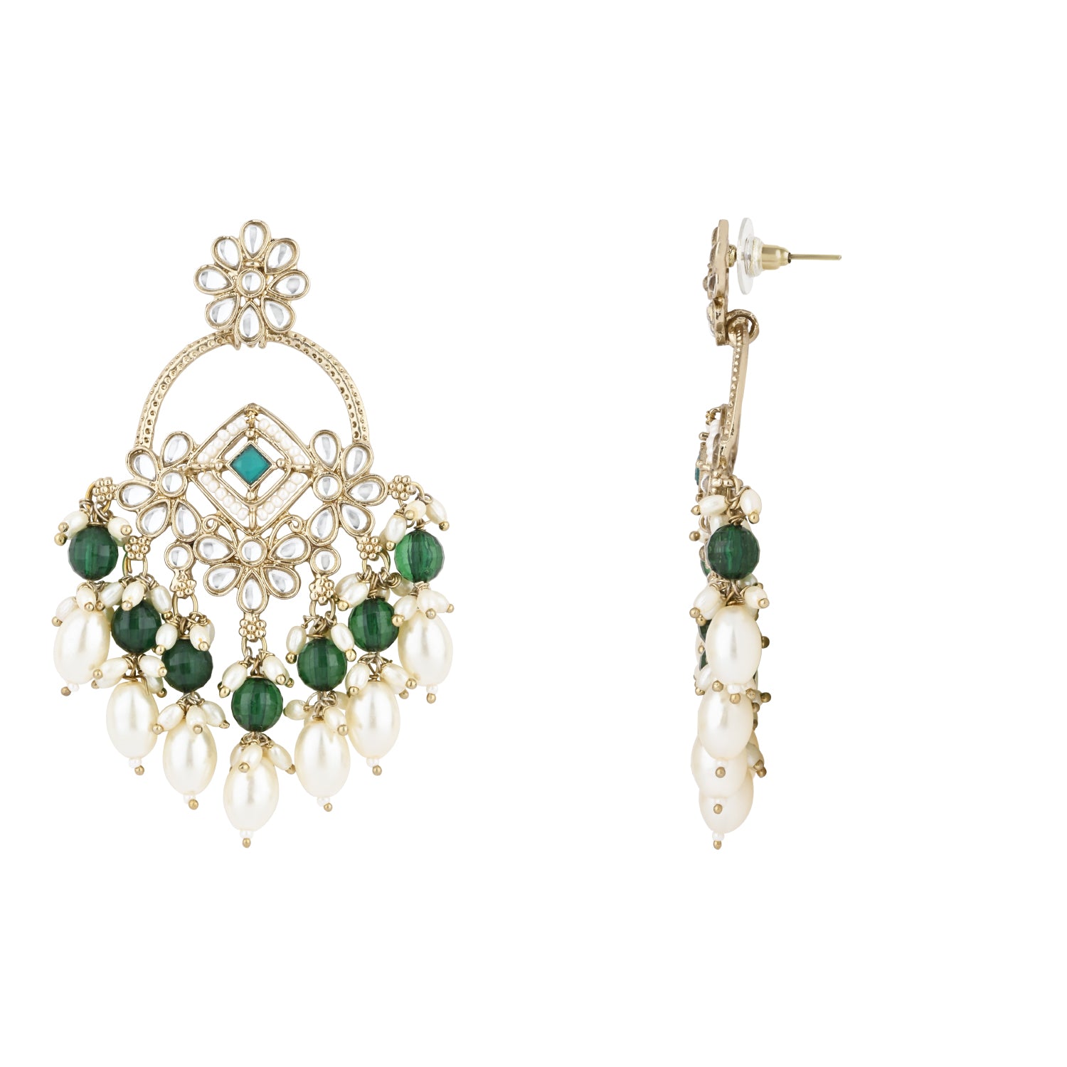 Jeel Green Earrings